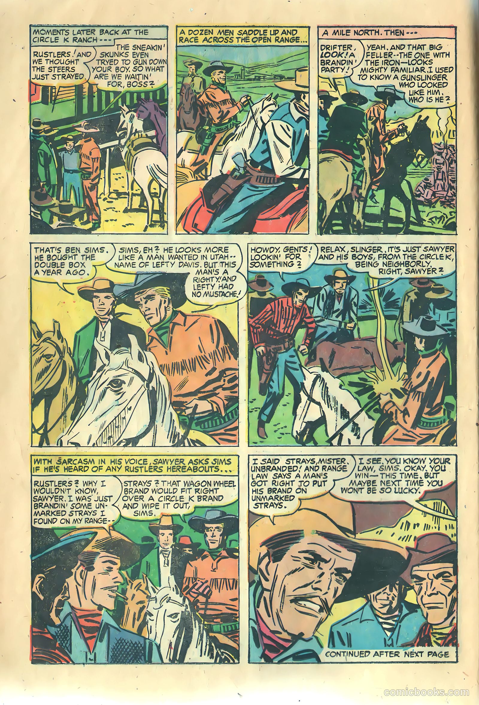 Prize Comics Western #115 (1950) — page 12 of 36