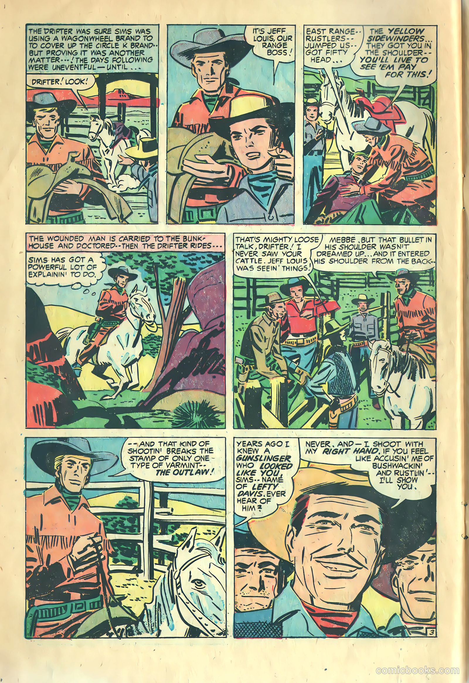 Prize Comics Western #115 (1950) — page 14 of 36
