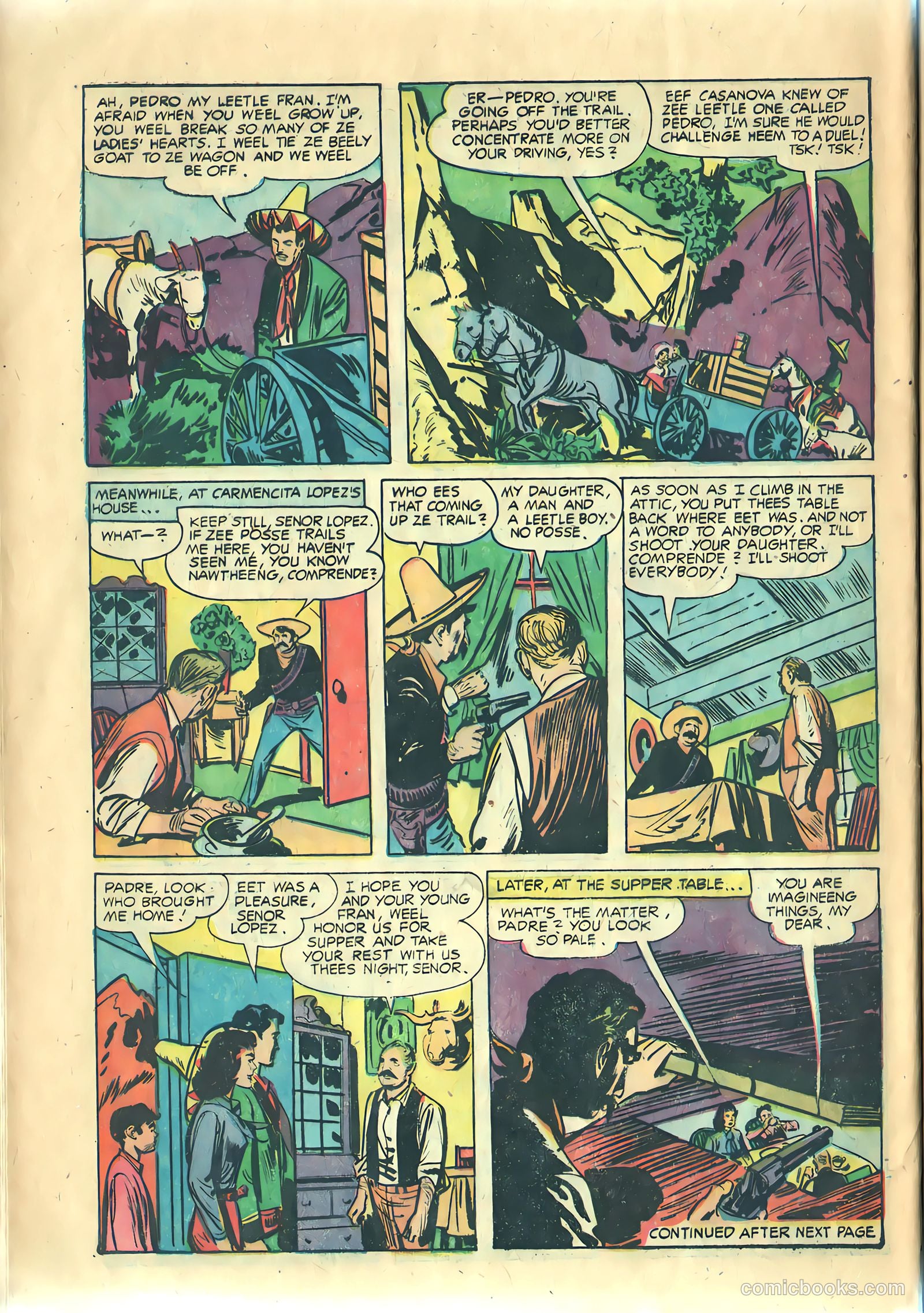 Prize Comics Western #115 (1950) — page 28 of 36