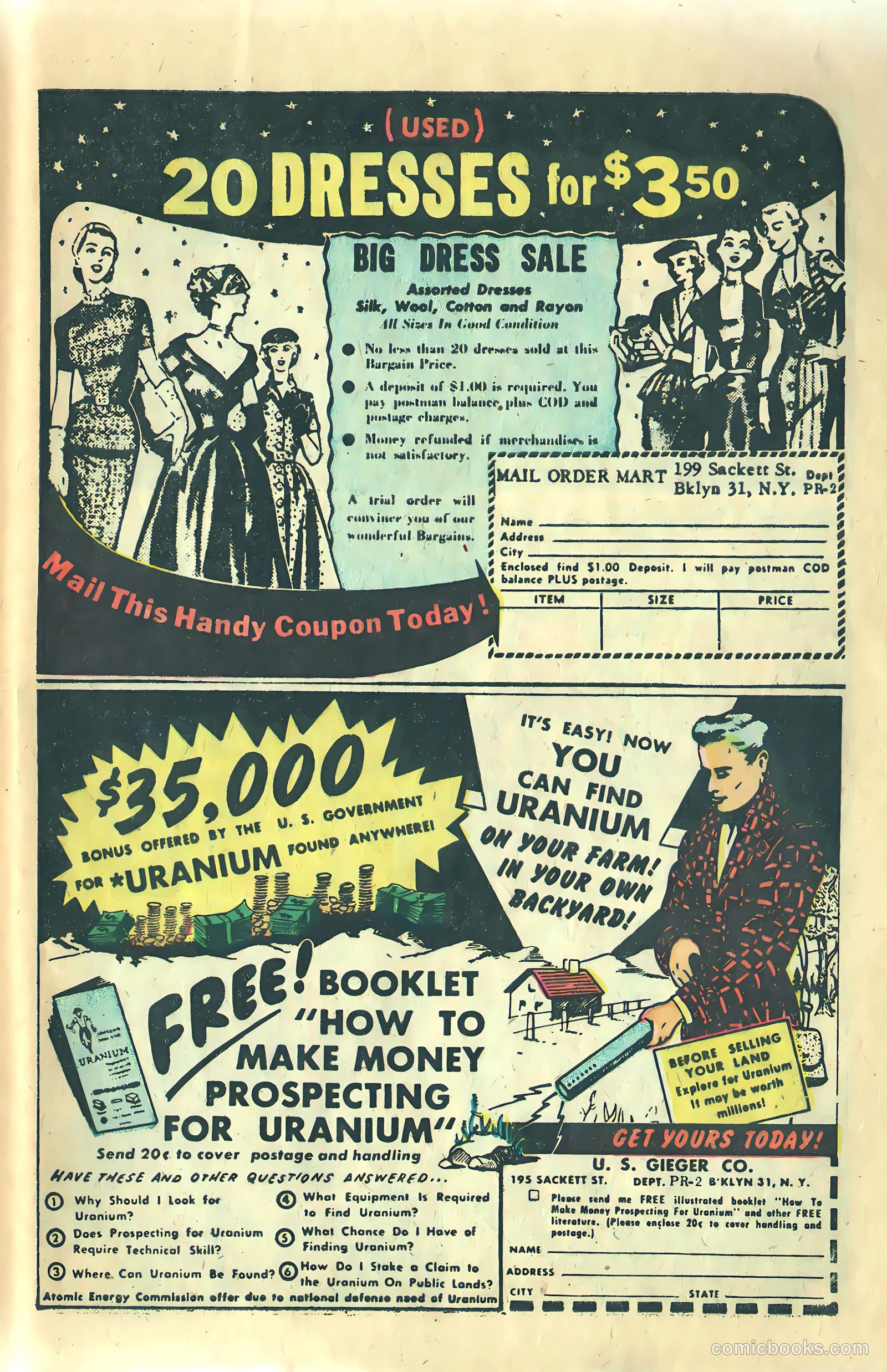 Prize Comics Western #115 (1950) — page 29 of 36