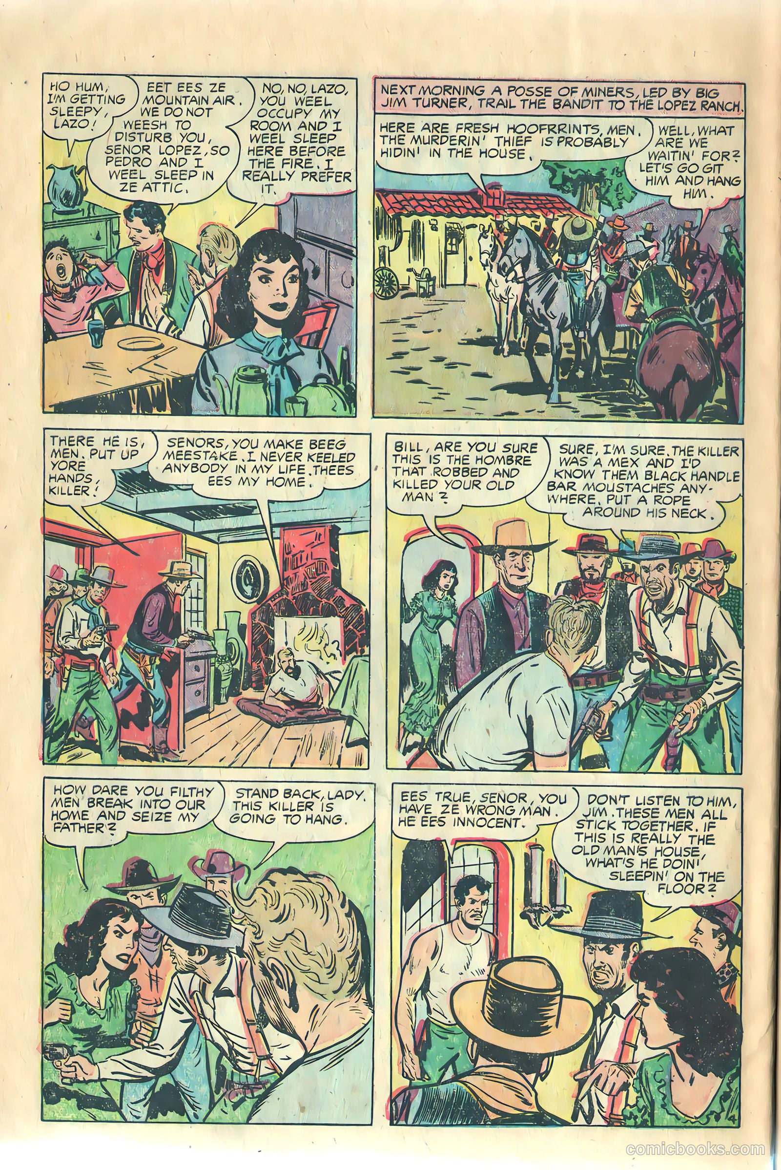 Prize Comics Western #115 (1950) — page 30 of 36