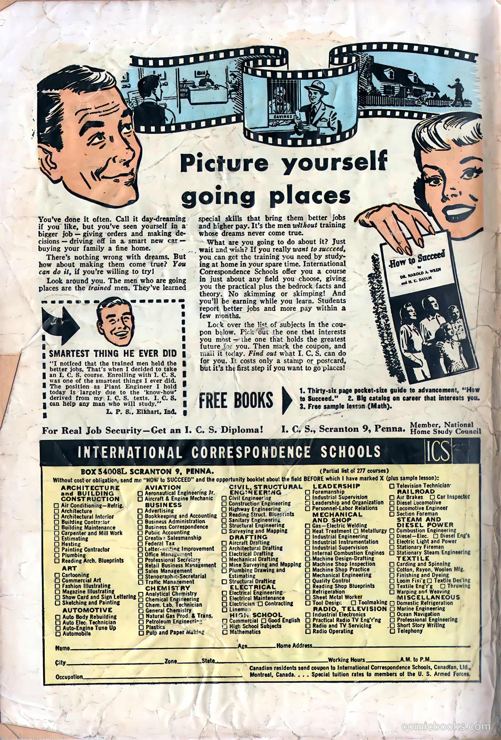 Prize Comics Western #115 (1950) — page 36 of 36