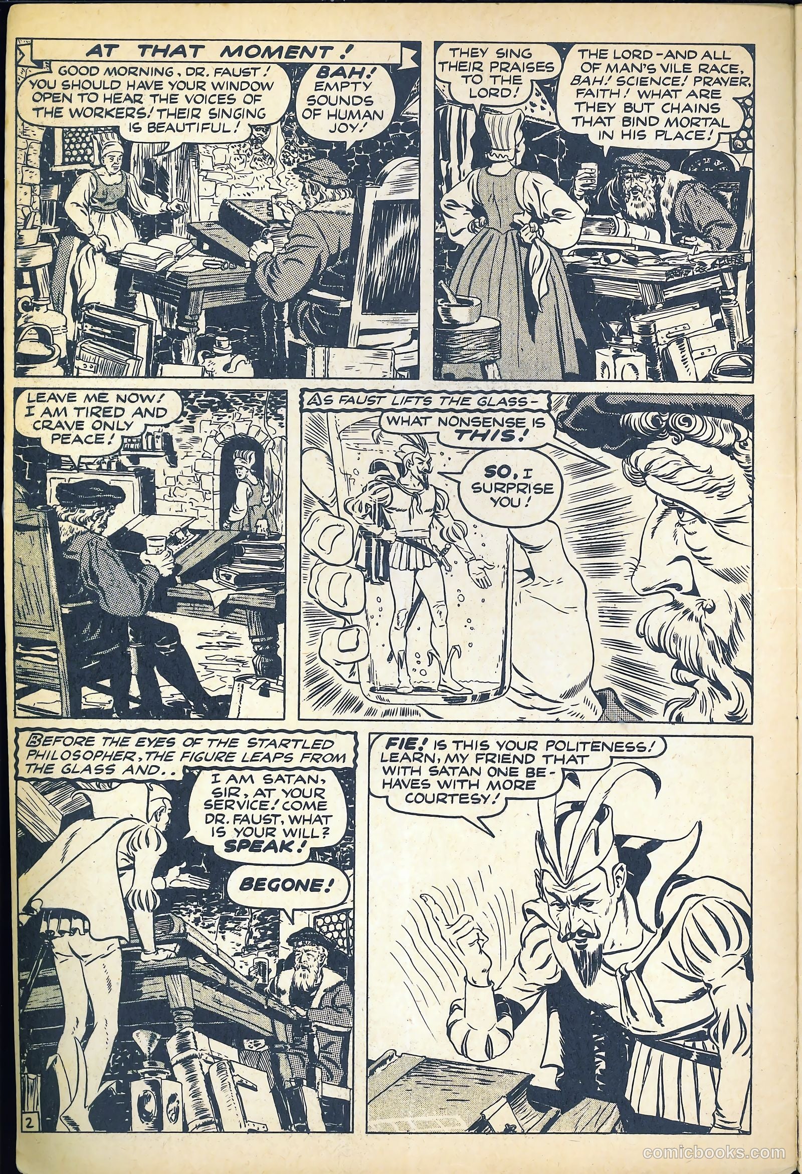 Illustrated Stories of the Operas: Faust #nn (1943) — page 4 of 20
