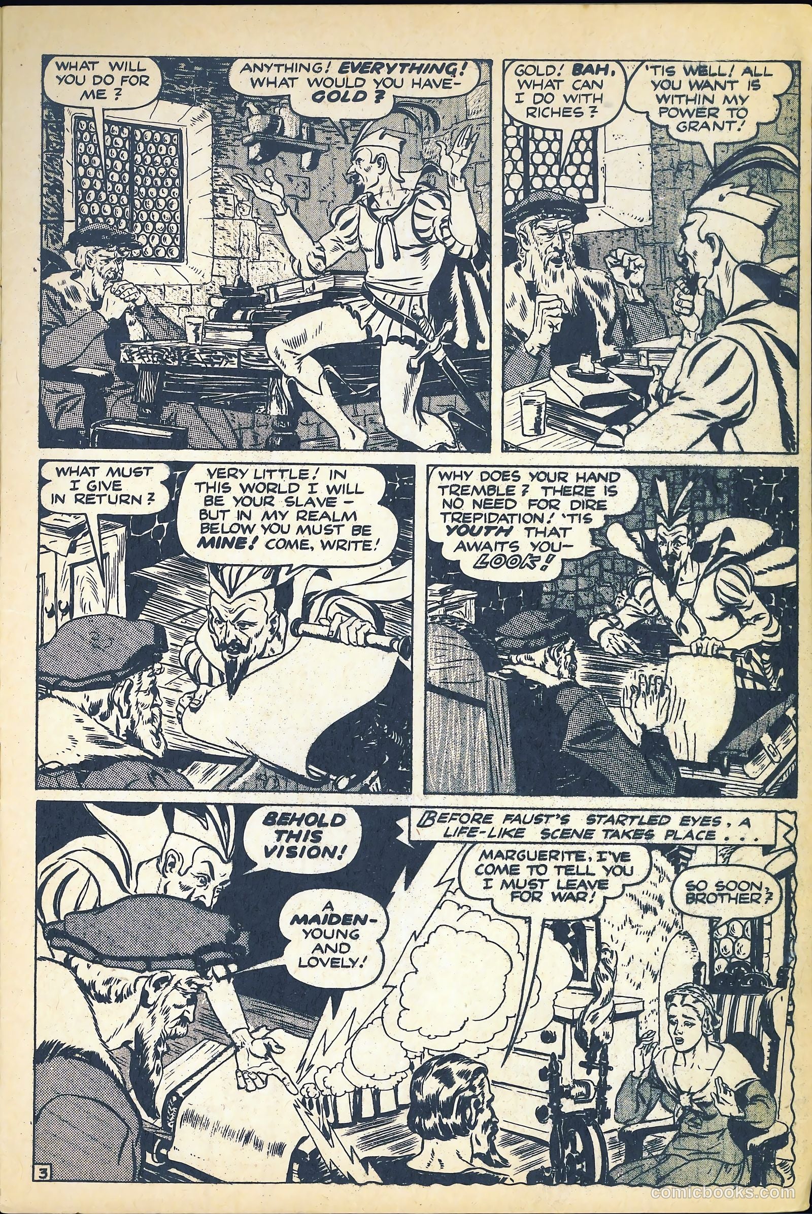 Illustrated Stories of the Operas: Faust #nn (1943) — page 5 of 20