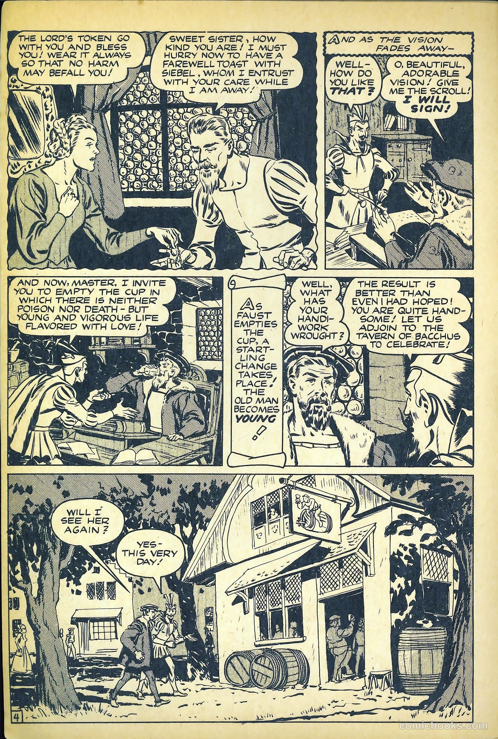 Illustrated Stories of the Operas: Faust #nn (1943) — page 6 of 20