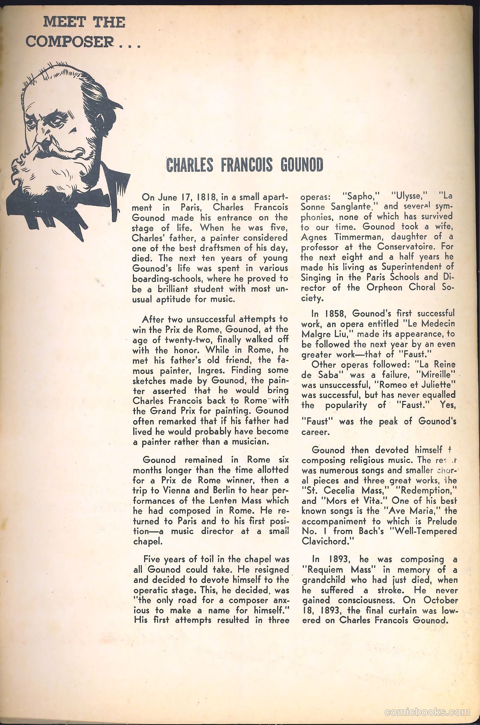 Illustrated Stories of the Operas: Faust #nn (1943) — page 19 of 20