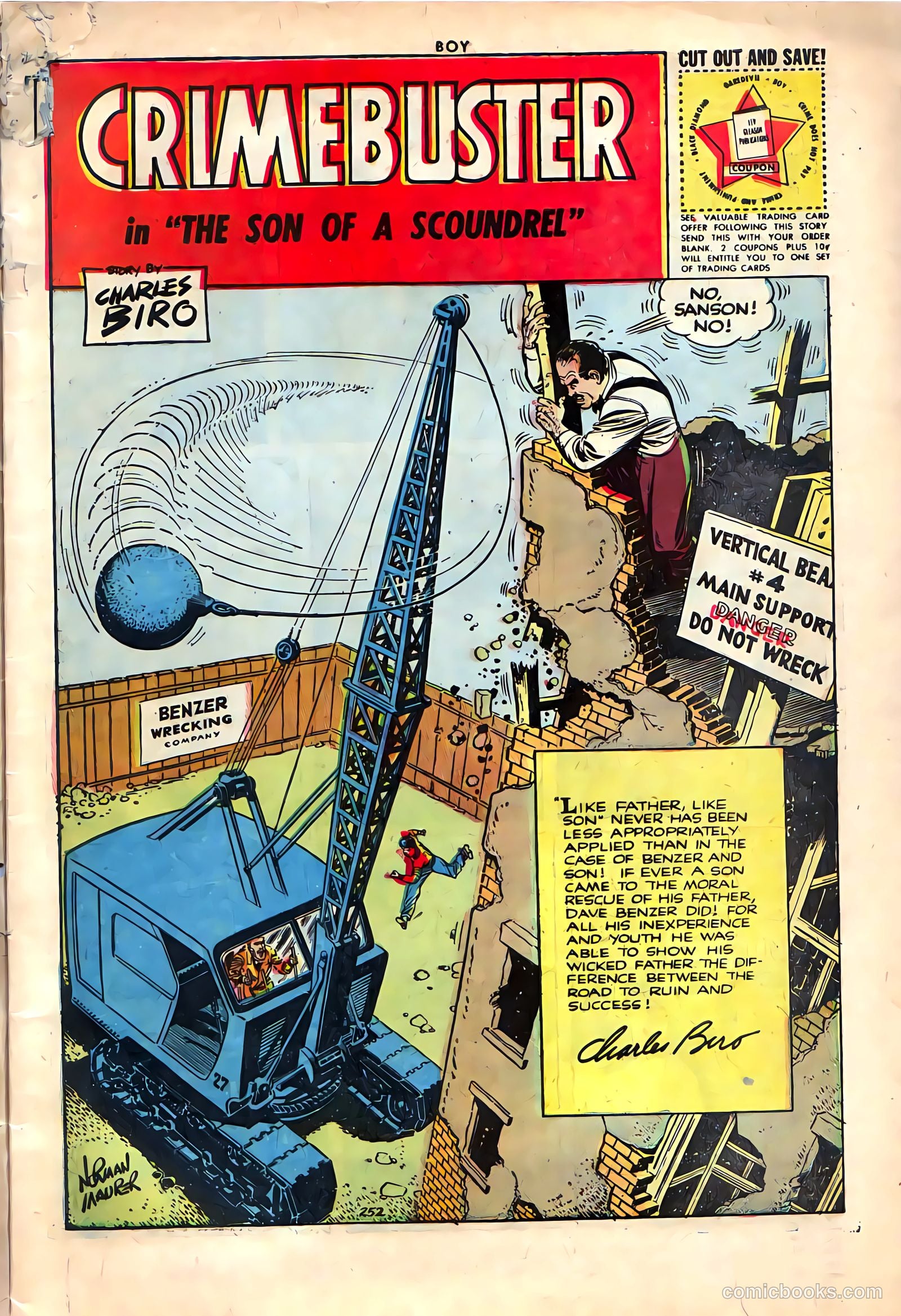 Boy Comics #79 (1950) — page 3 of 36