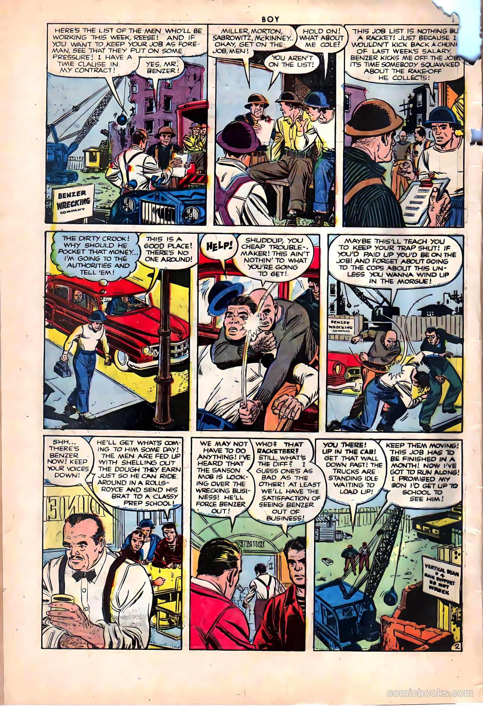 Boy Comics #79 (1950) — page 4 of 36