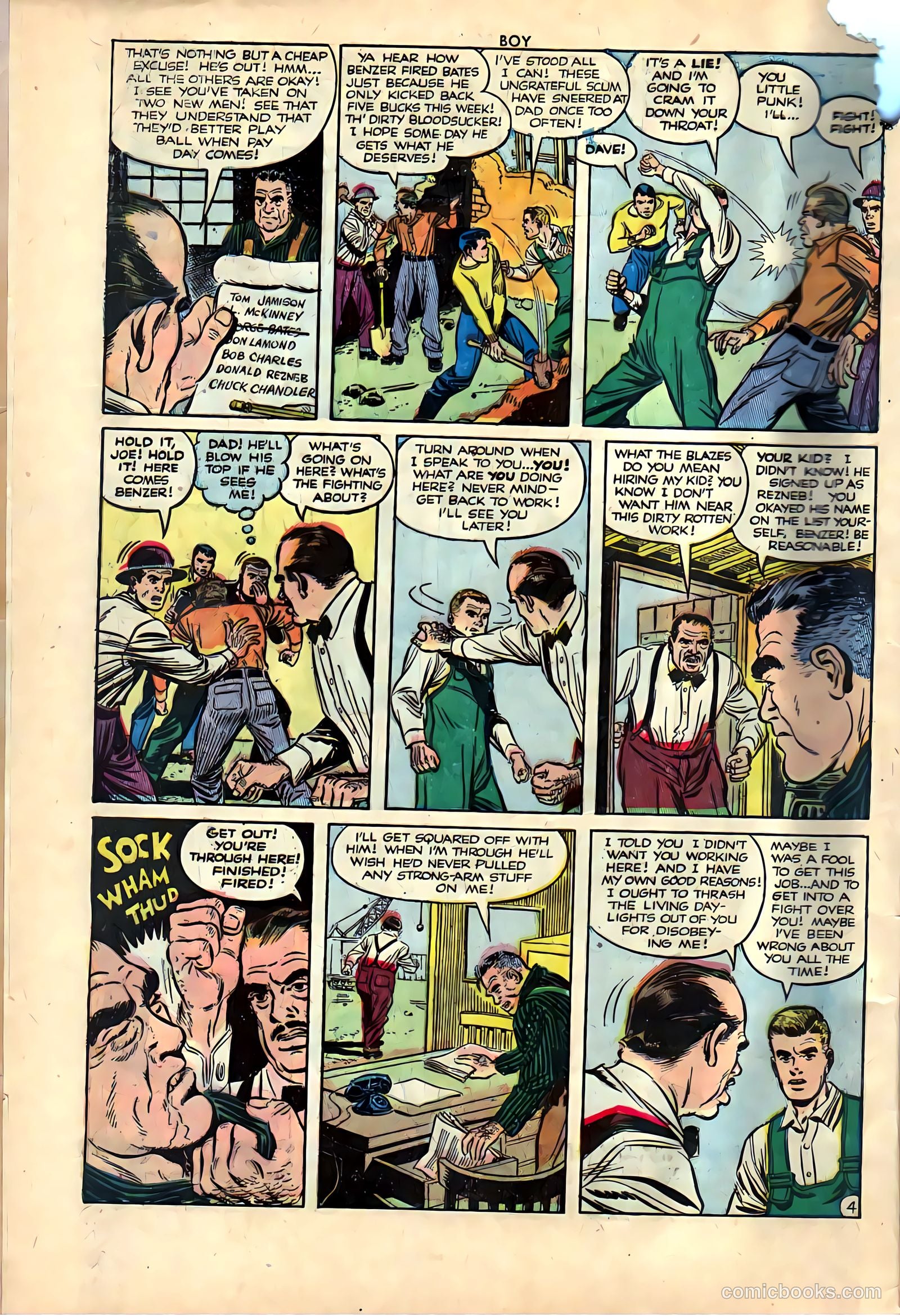 Boy Comics #79 (1950) — page 6 of 36