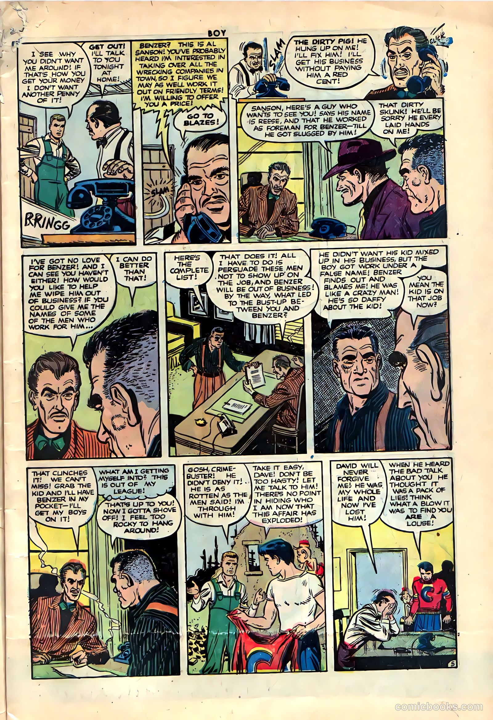 Boy Comics #79 (1950) — page 7 of 36