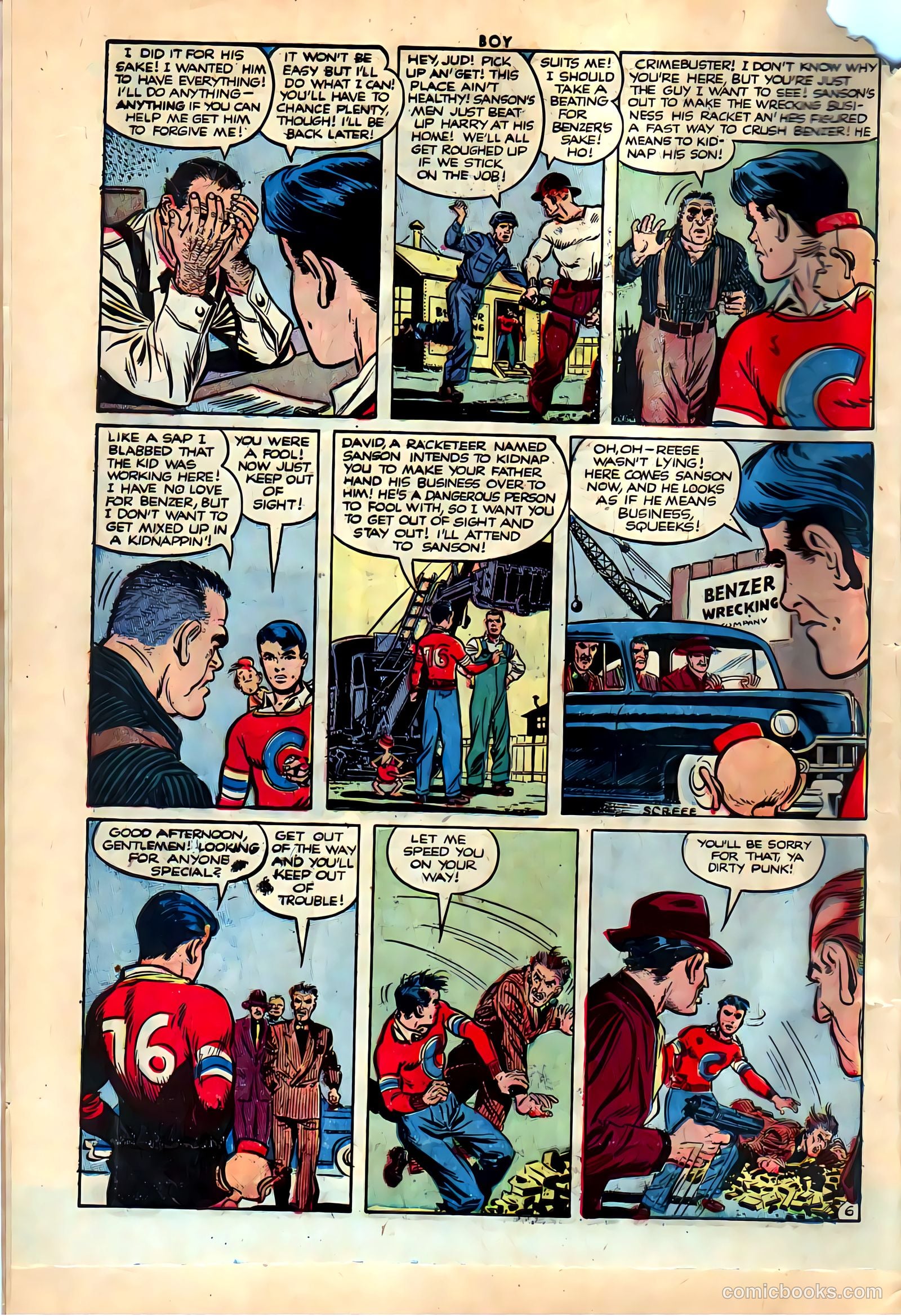 Boy Comics #79 (1950) — page 8 of 36