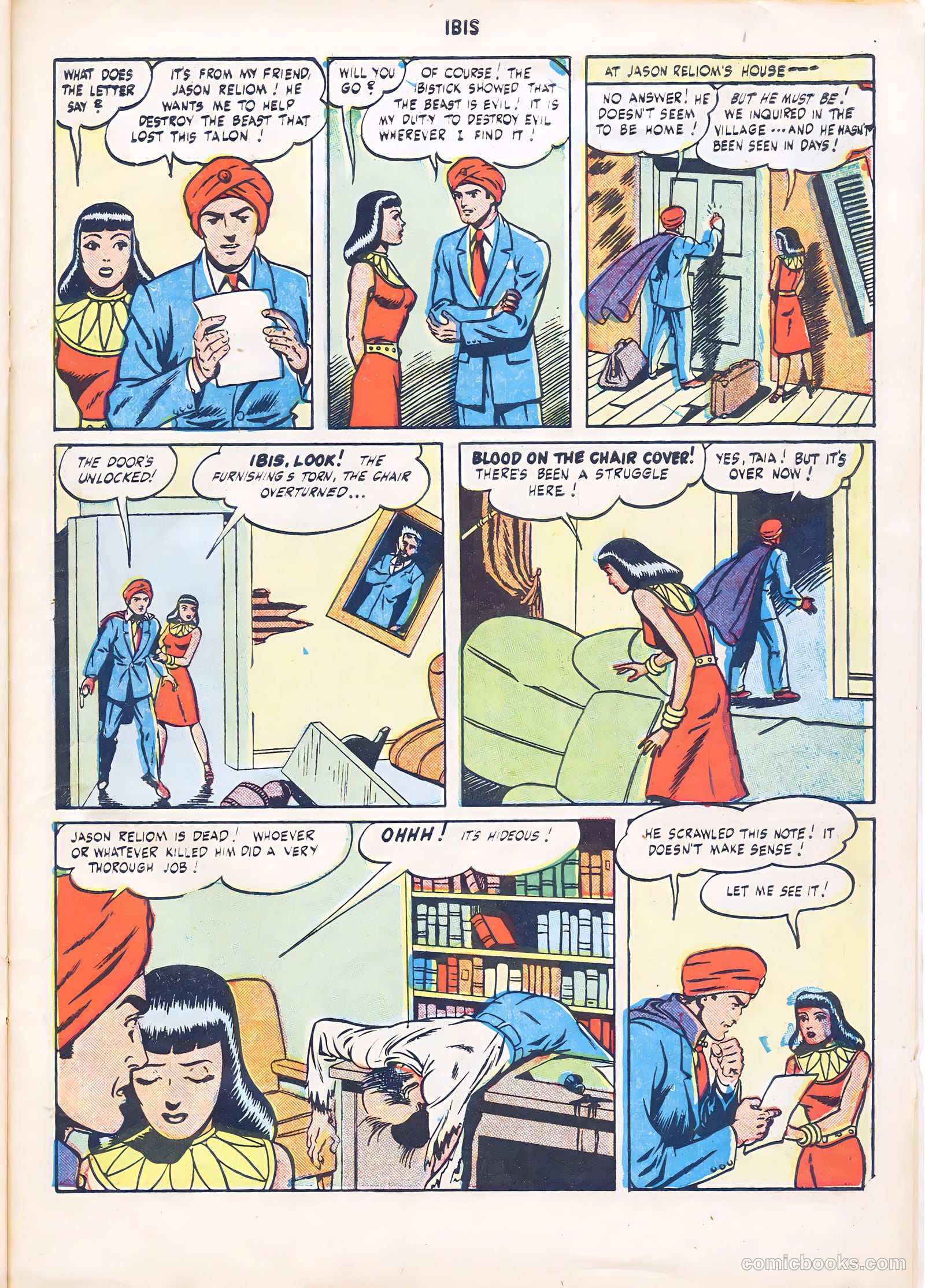 Ibis the Invincible #5 (1948) — page 31 of 52