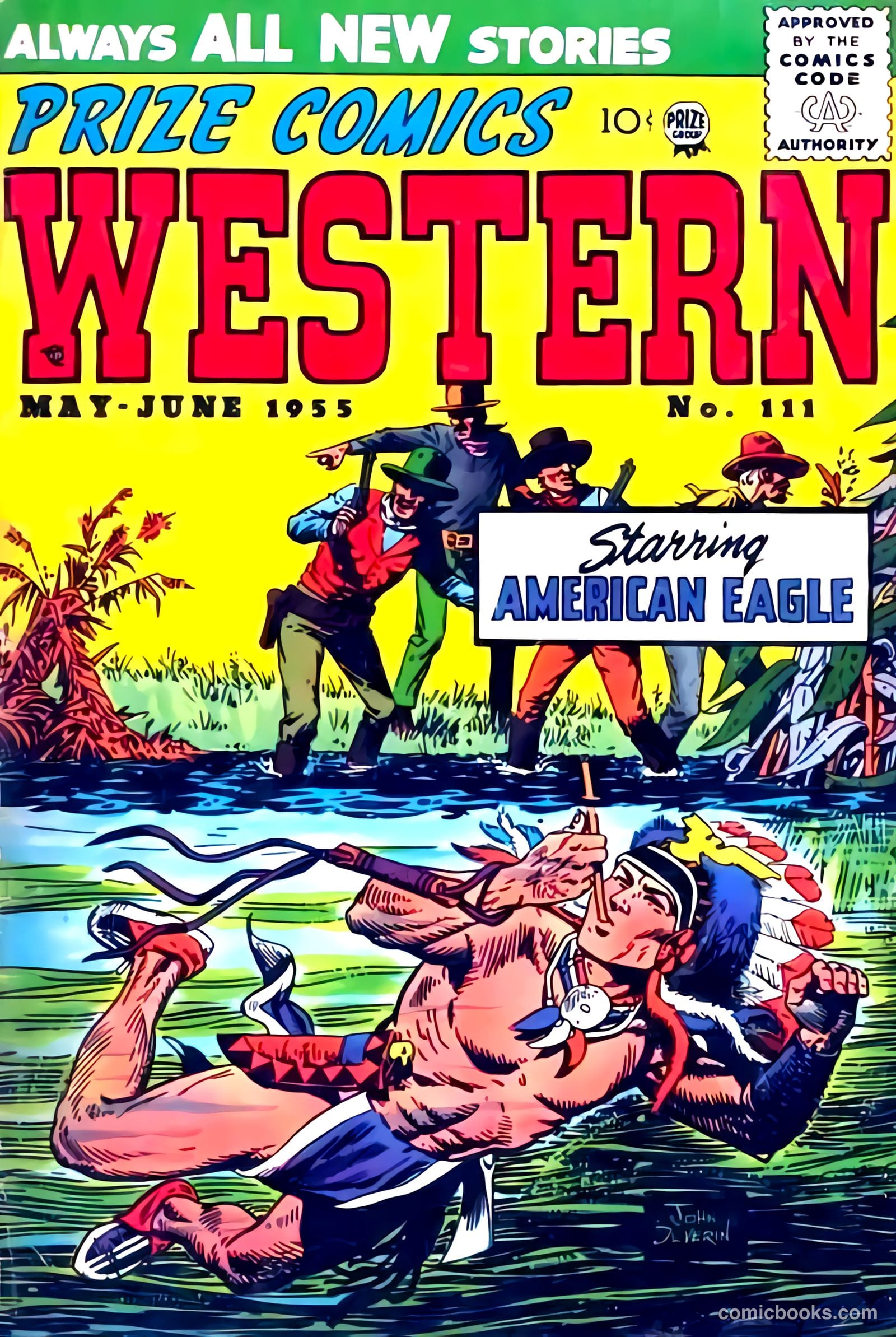 Prize Comics Western #111