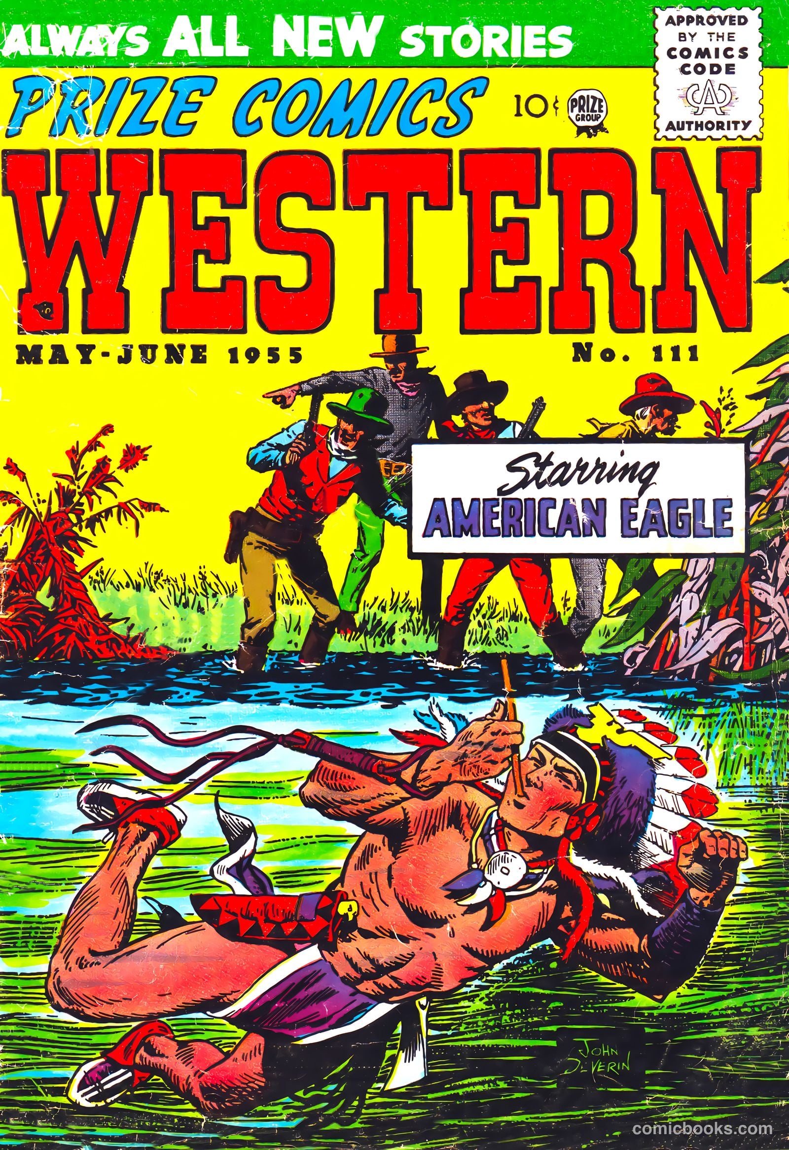 Prize Comics Western #111 (1950) — page 2 of 37