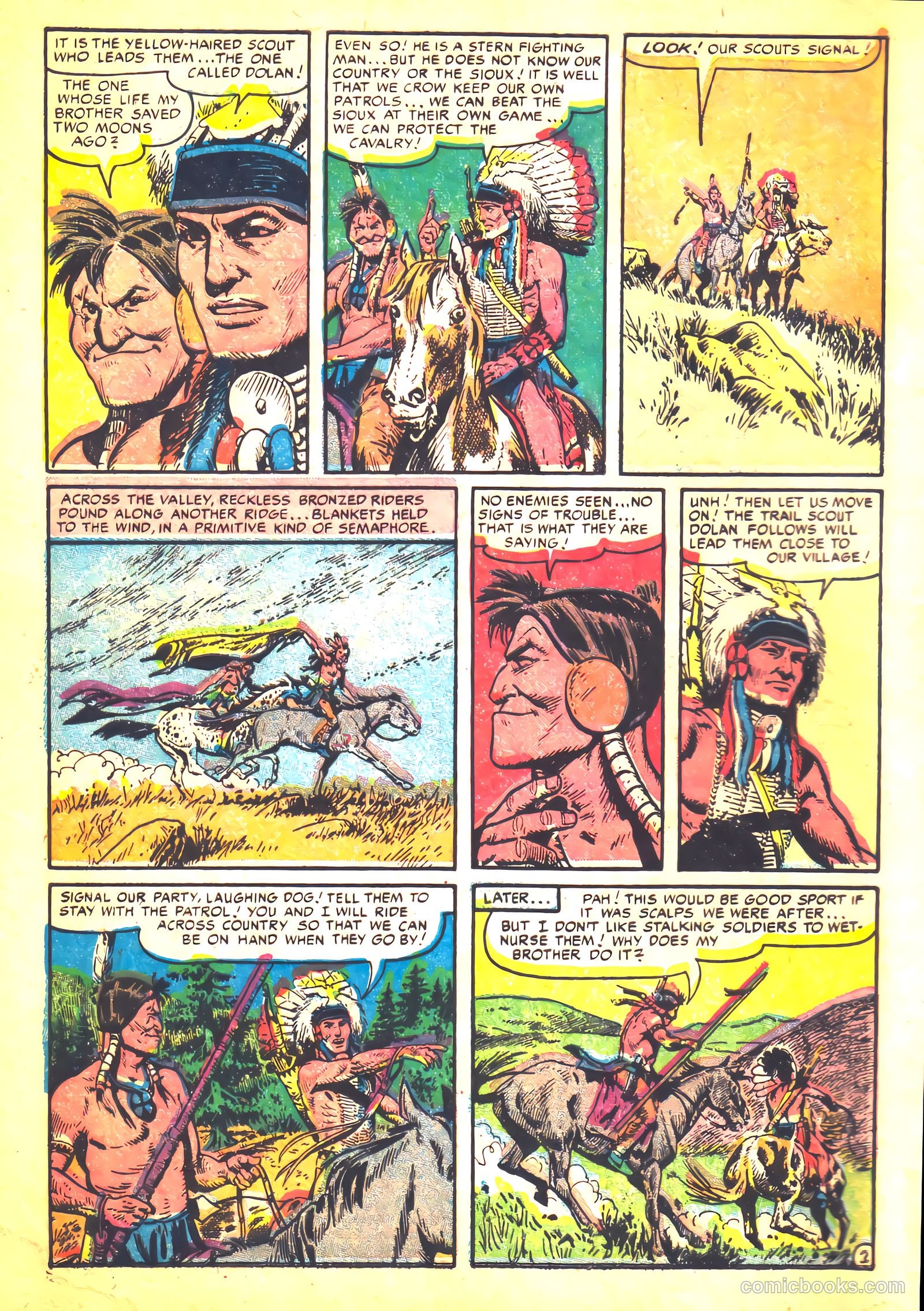 Prize Comics Western #111 (1950) — page 5 of 37