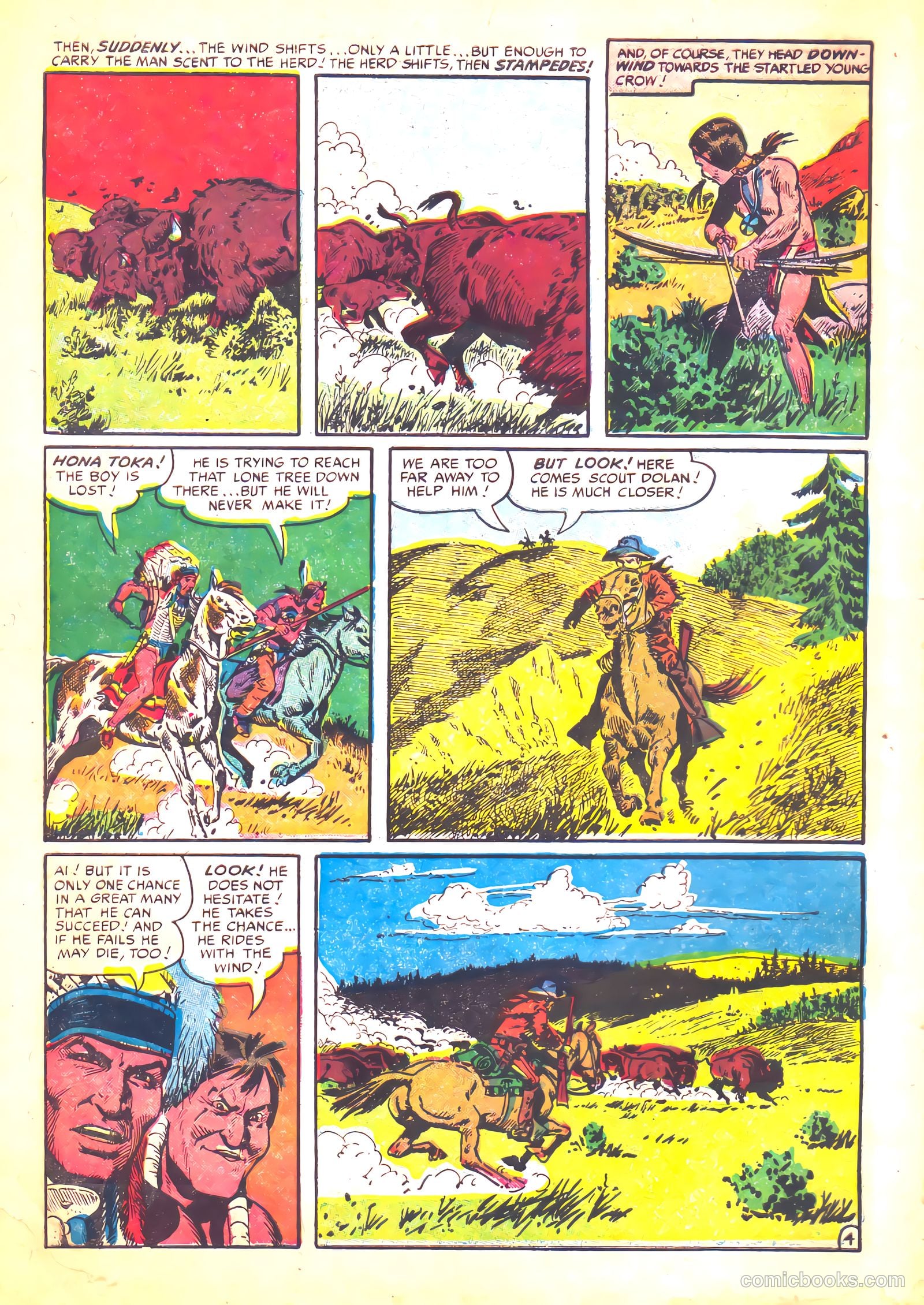 Prize Comics Western #111 (1950) — page 7 of 37