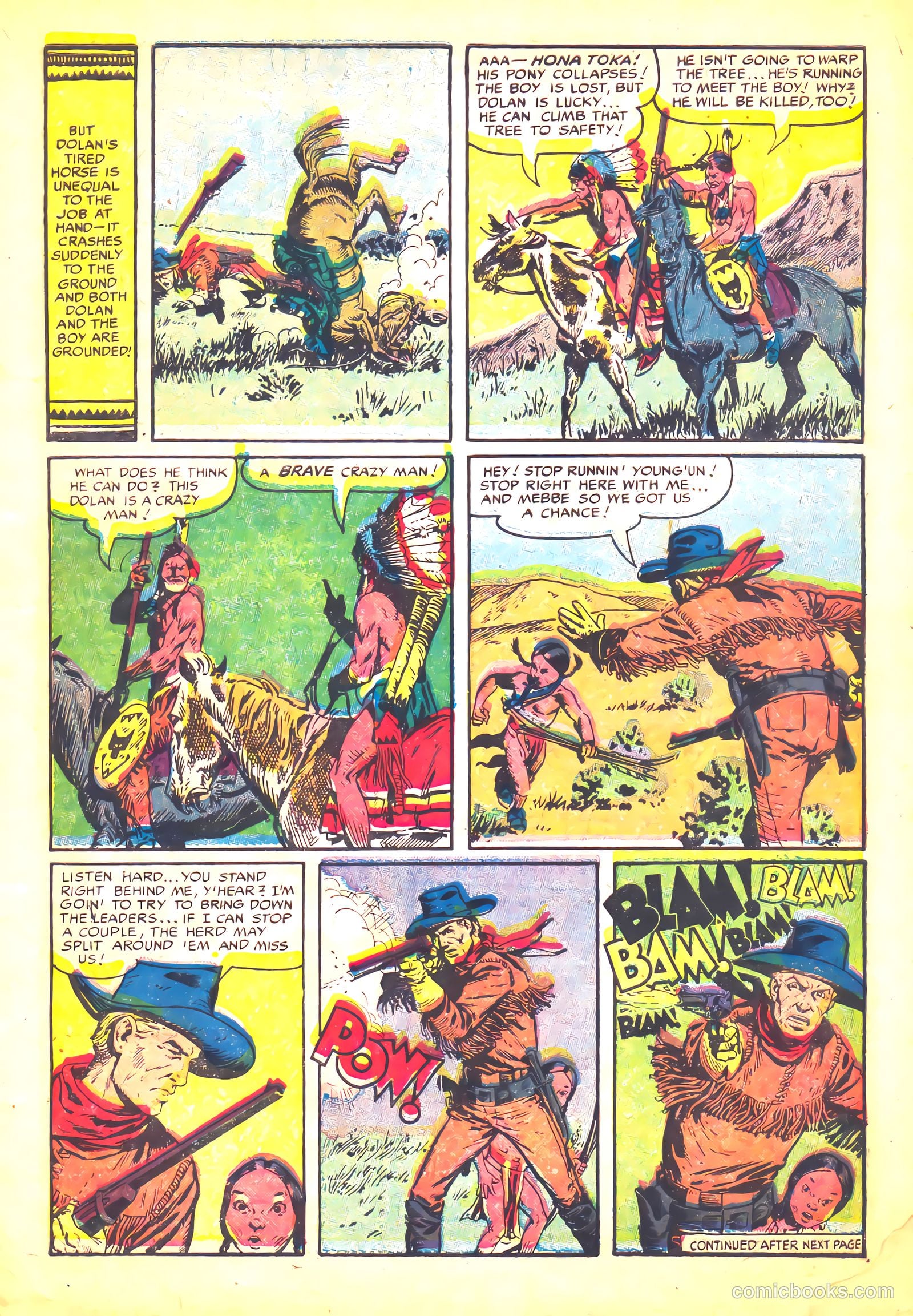 Prize Comics Western #111 (1950) — page 8 of 37