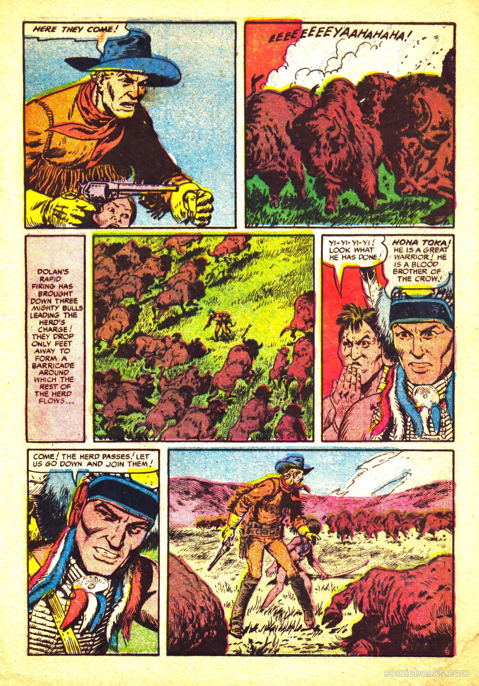 Prize Comics Western #111 (1950) — page 10 of 37