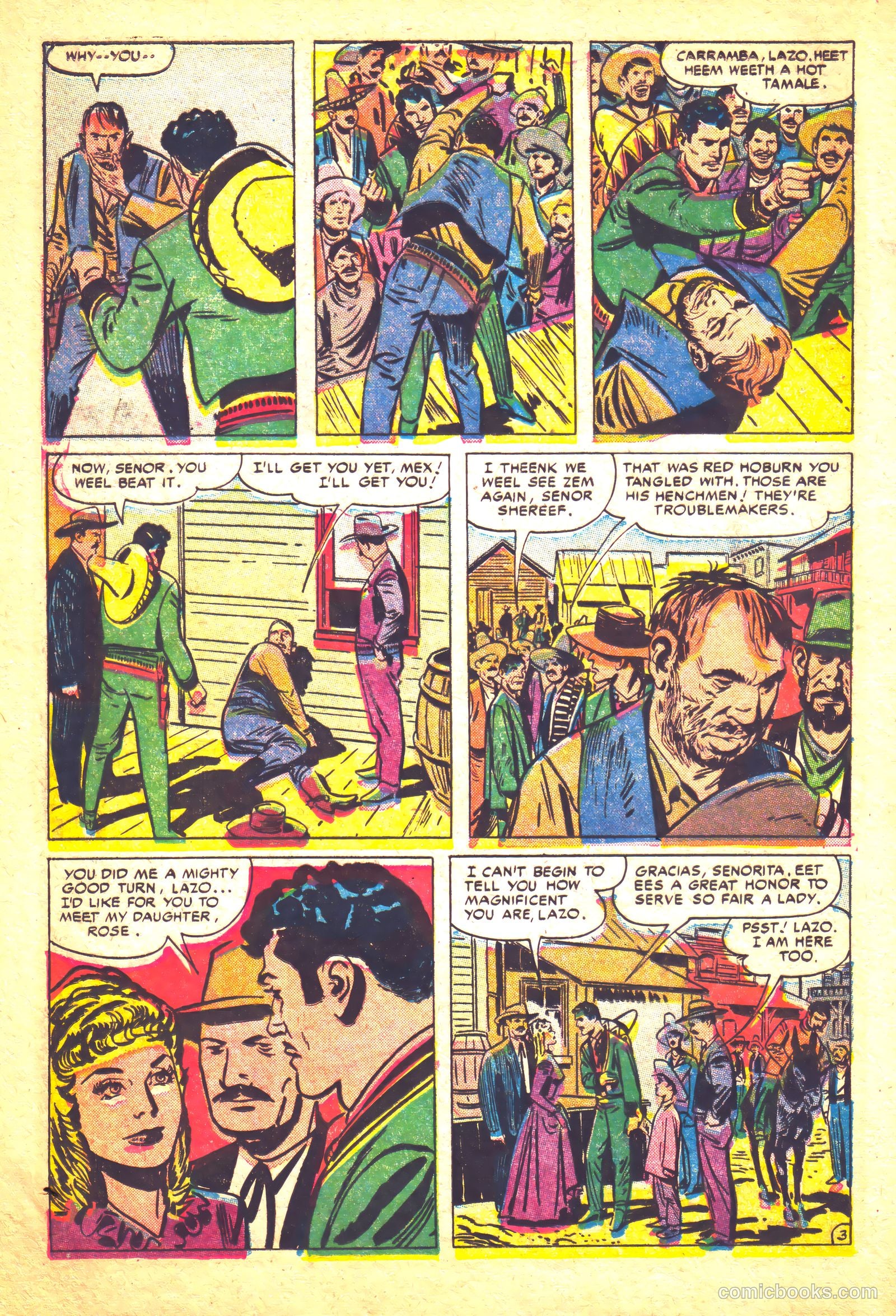 Prize Comics Western #111 (1950) — page 17 of 37
