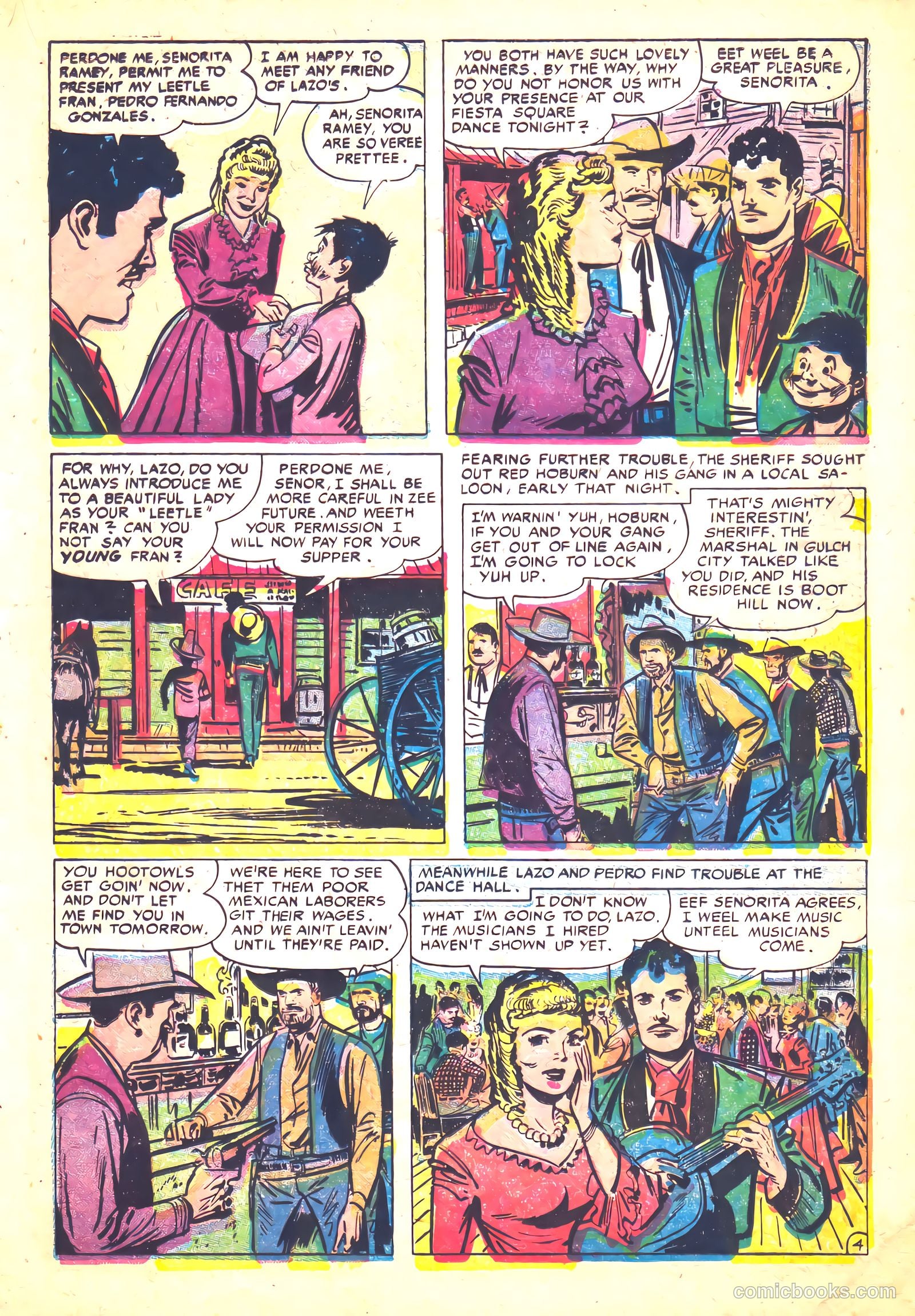 Prize Comics Western #111 (1950) — page 18 of 37