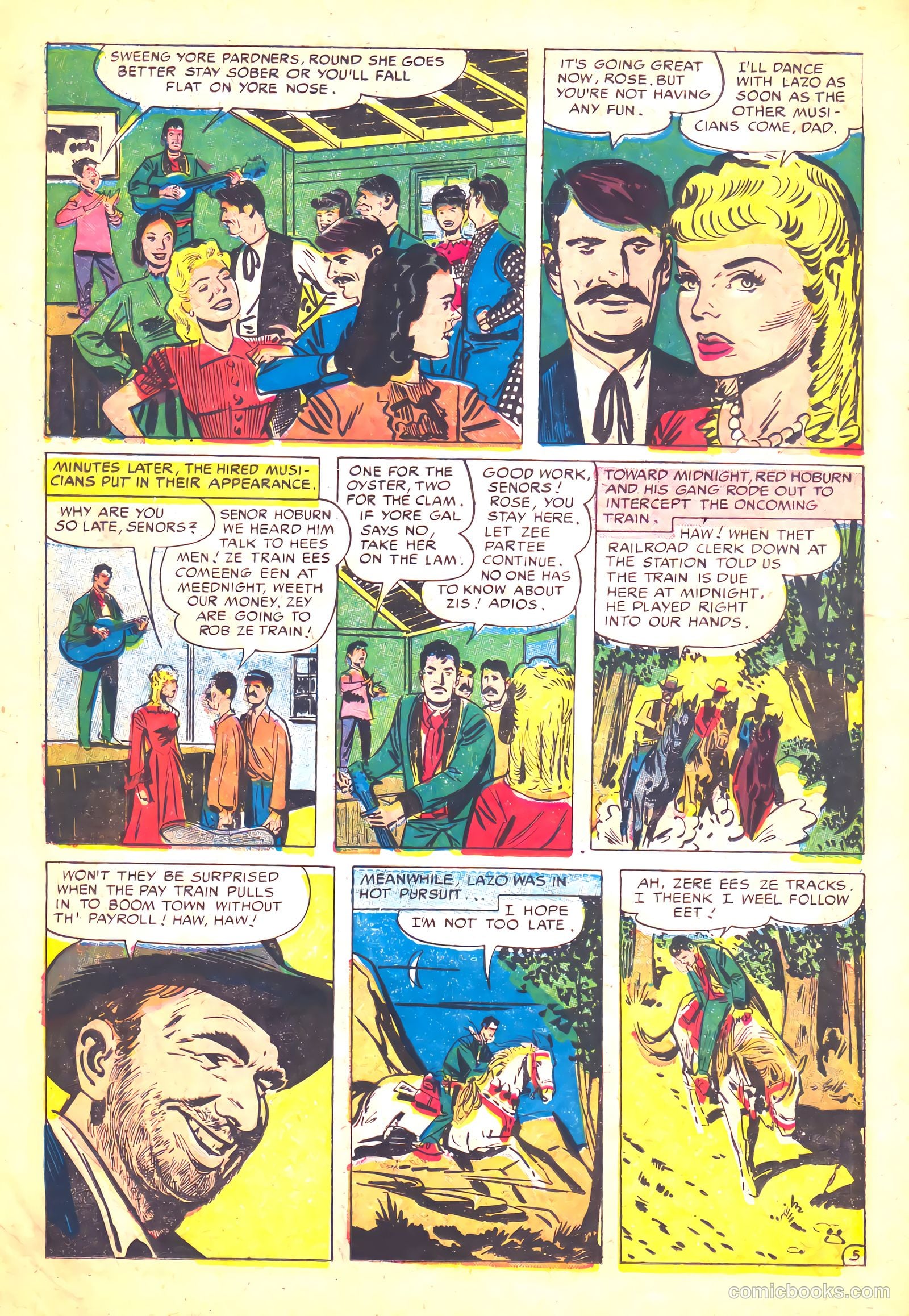Prize Comics Western #111 (1950) — page 19 of 37