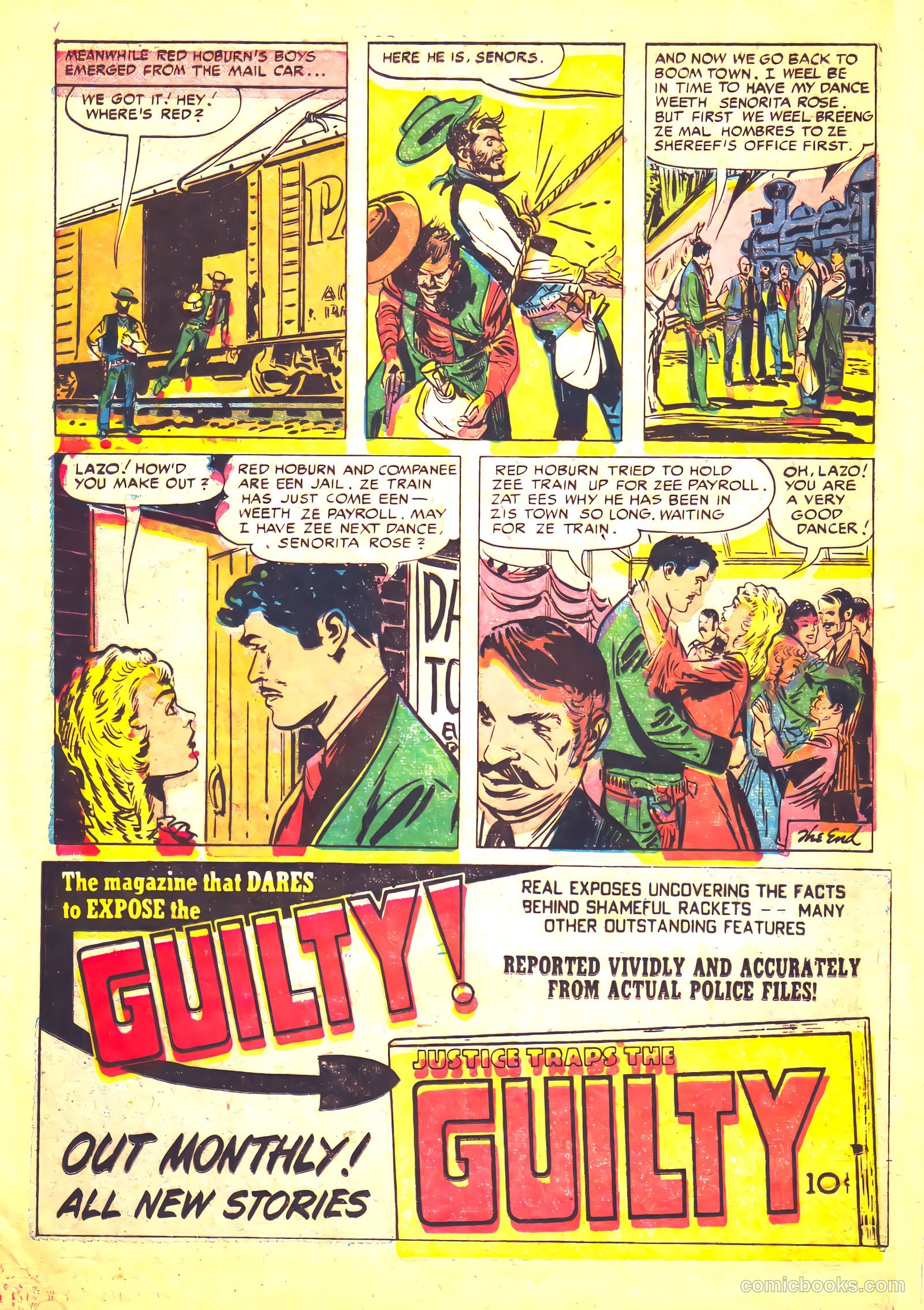 Prize Comics Western #111 (1950) — page 21 of 37