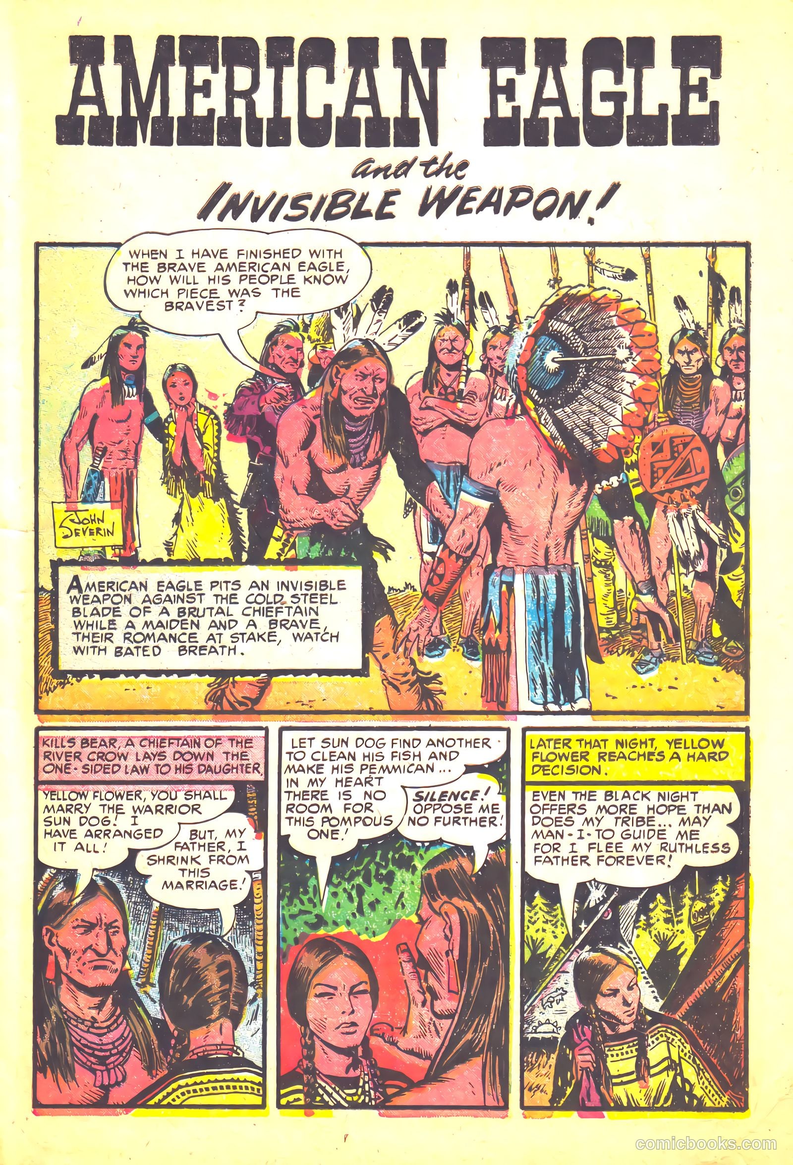 Prize Comics Western #111 (1950) — page 22 of 37