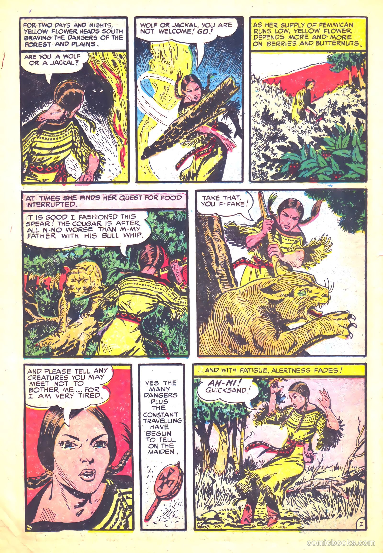Prize Comics Western #111 (1950) — page 23 of 37