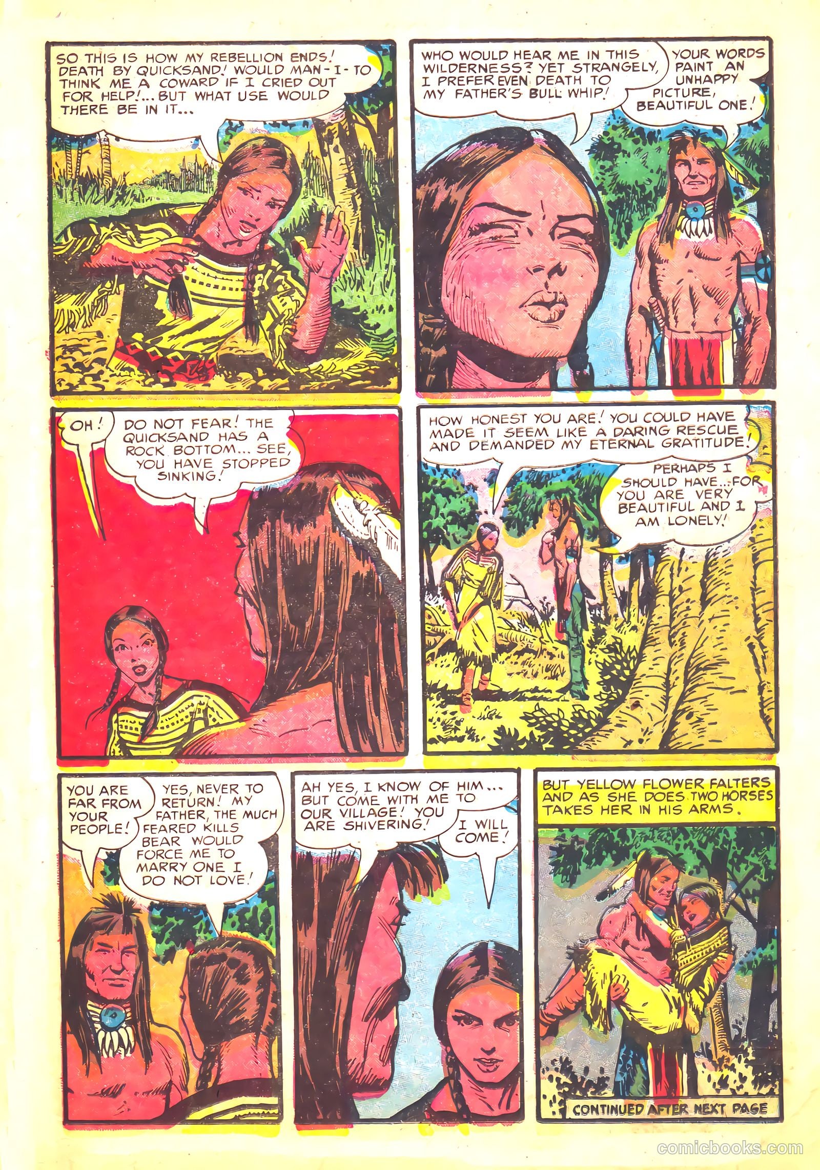 Prize Comics Western #111 (1950) — page 24 of 37