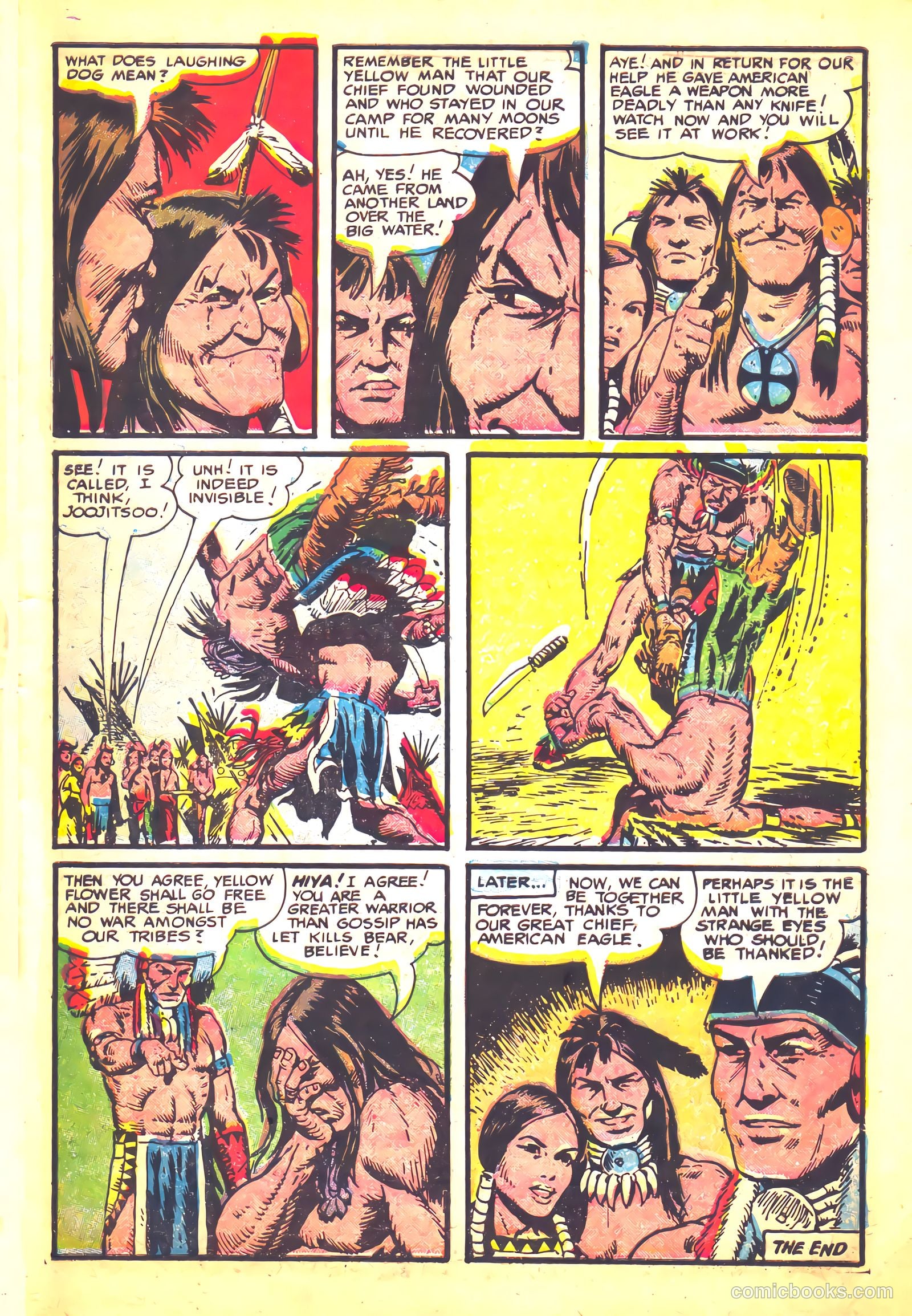 Prize Comics Western #111 (1950) — page 28 of 37