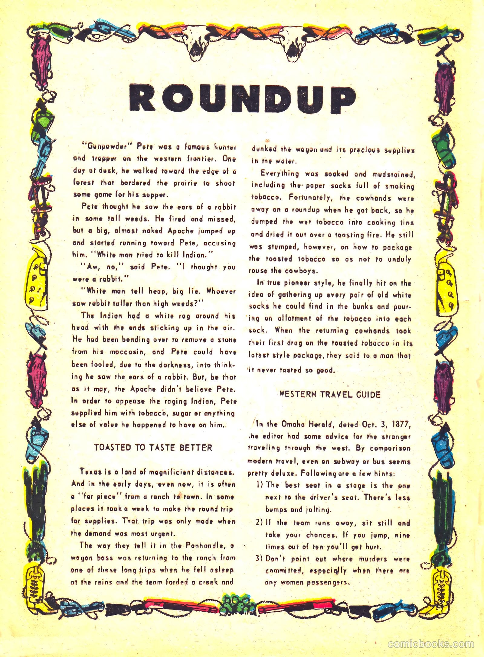 Prize Comics Western #111 (1950) — page 29 of 37