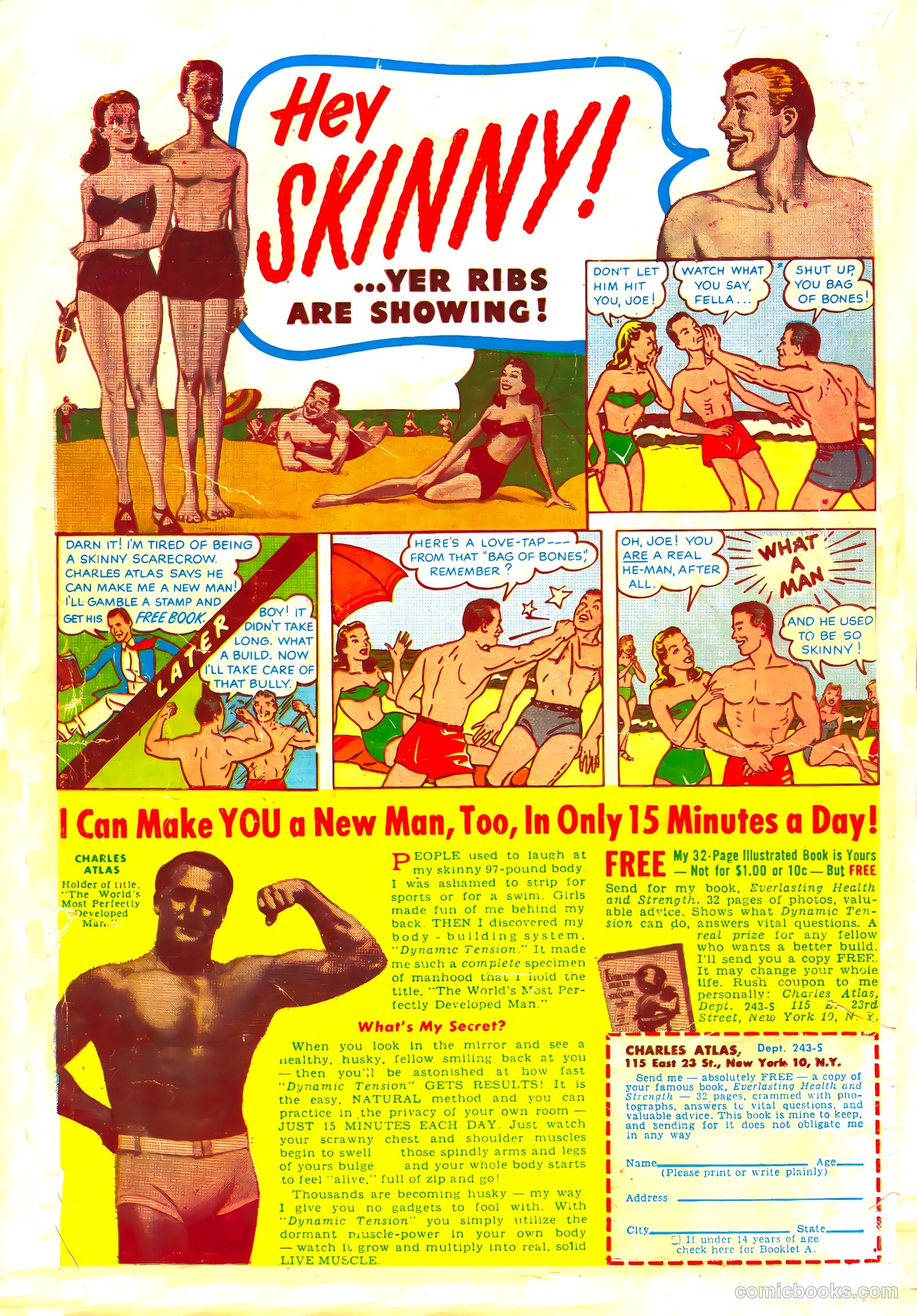 Prize Comics Western #111 (1950) — page 37 of 37