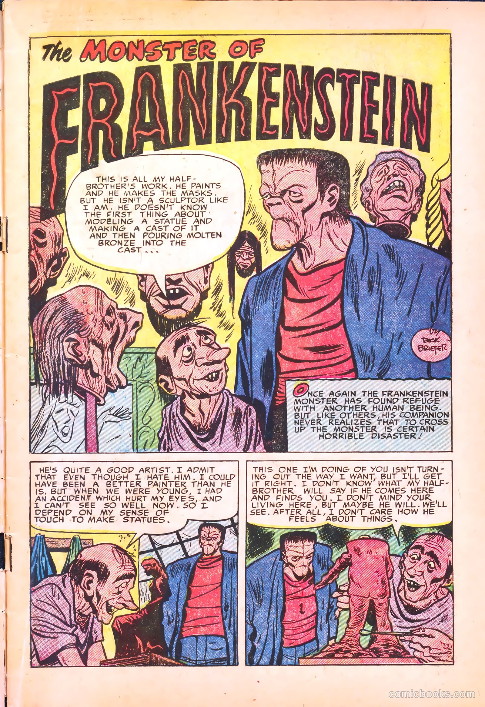 Frankenstein #30 (1945) — page 3 of 36