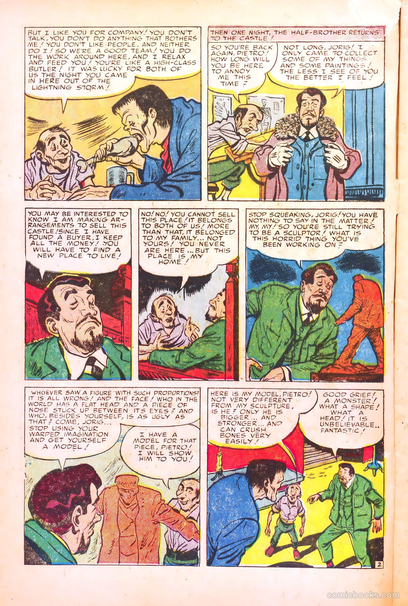 Frankenstein #30 (1945) — page 4 of 36