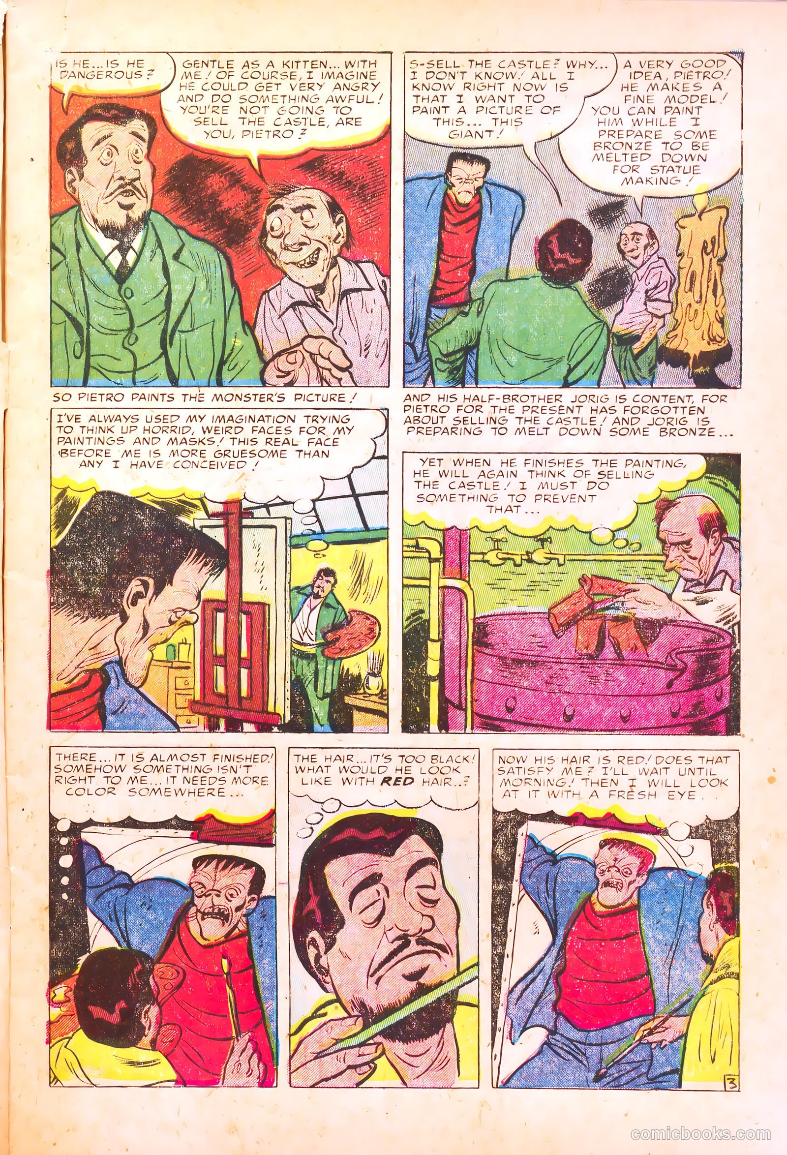 Frankenstein #30 (1945) — page 5 of 36