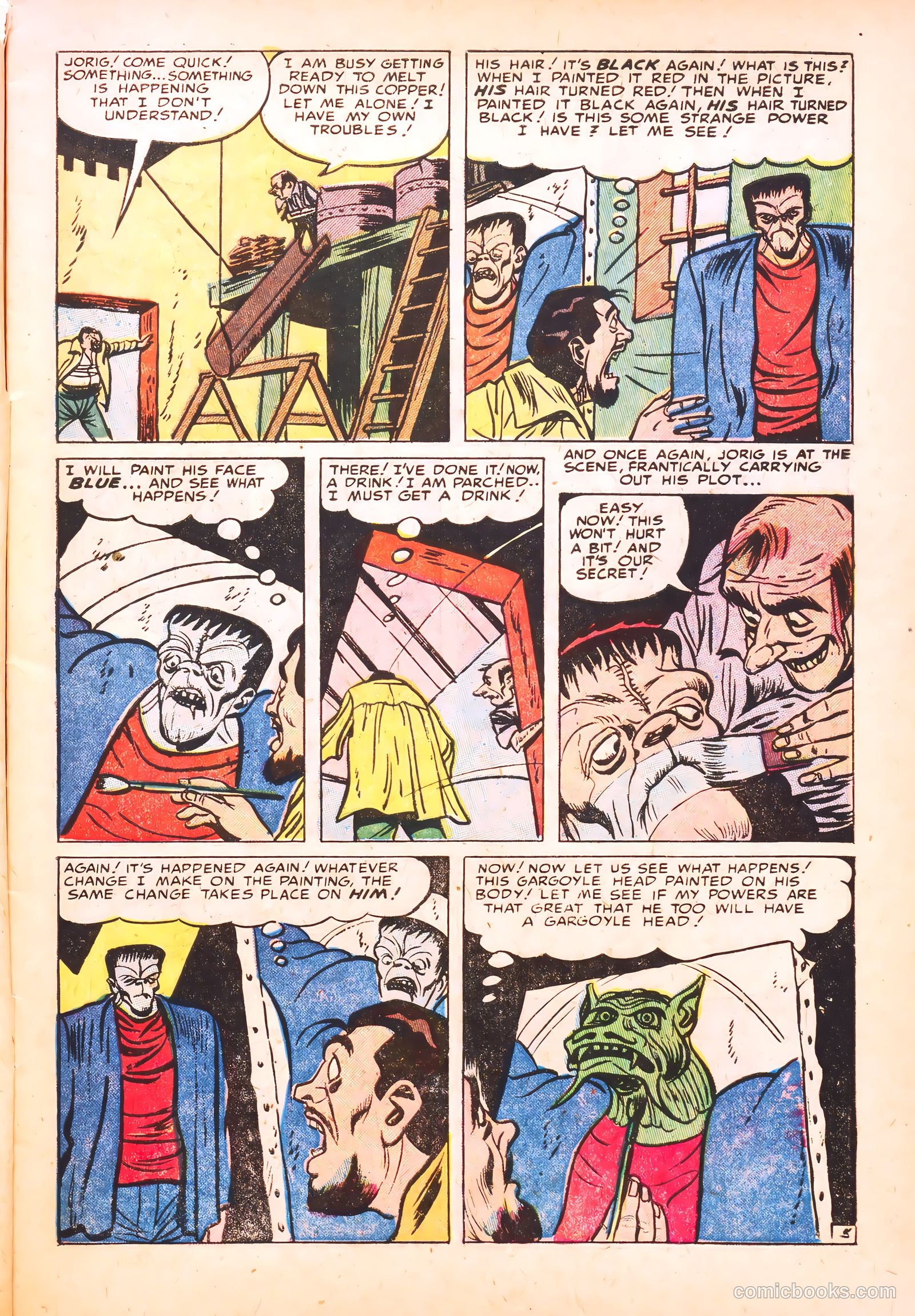 Frankenstein #30 (1945) — page 7 of 36