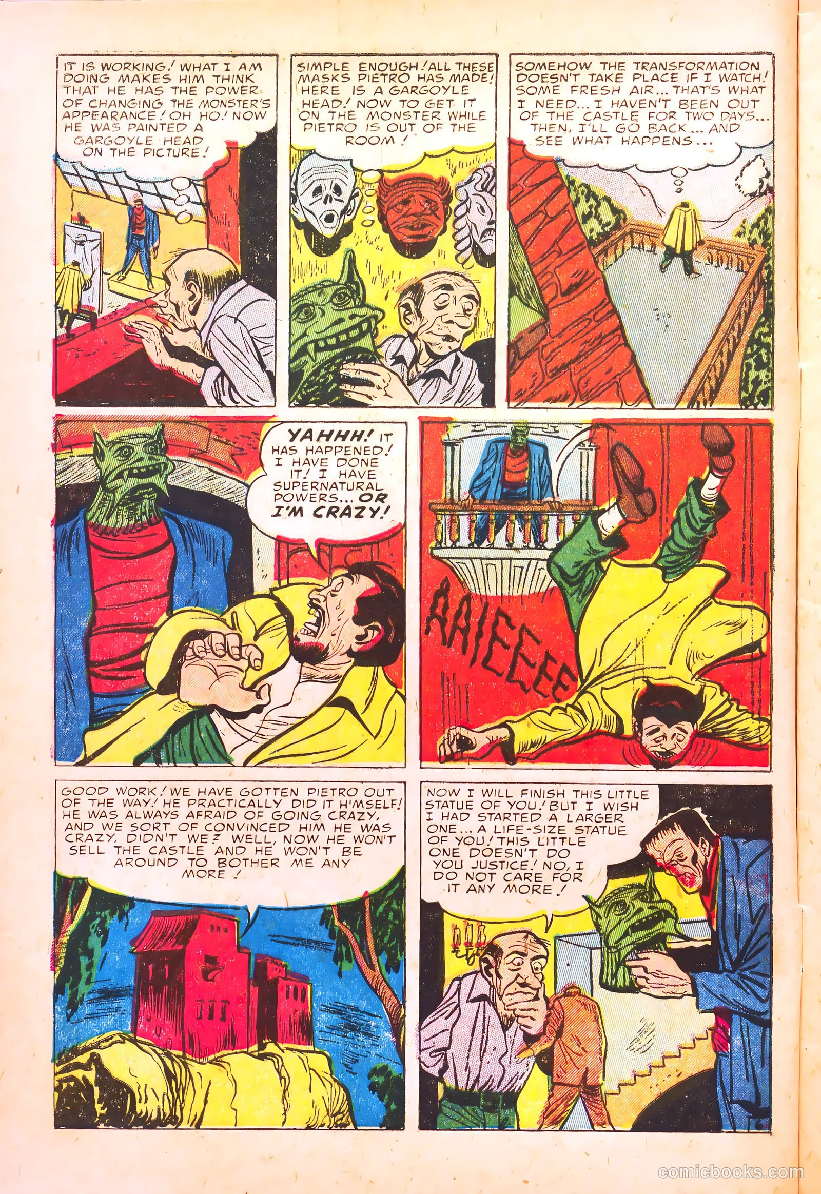 Frankenstein #30 (1945) — page 8 of 36