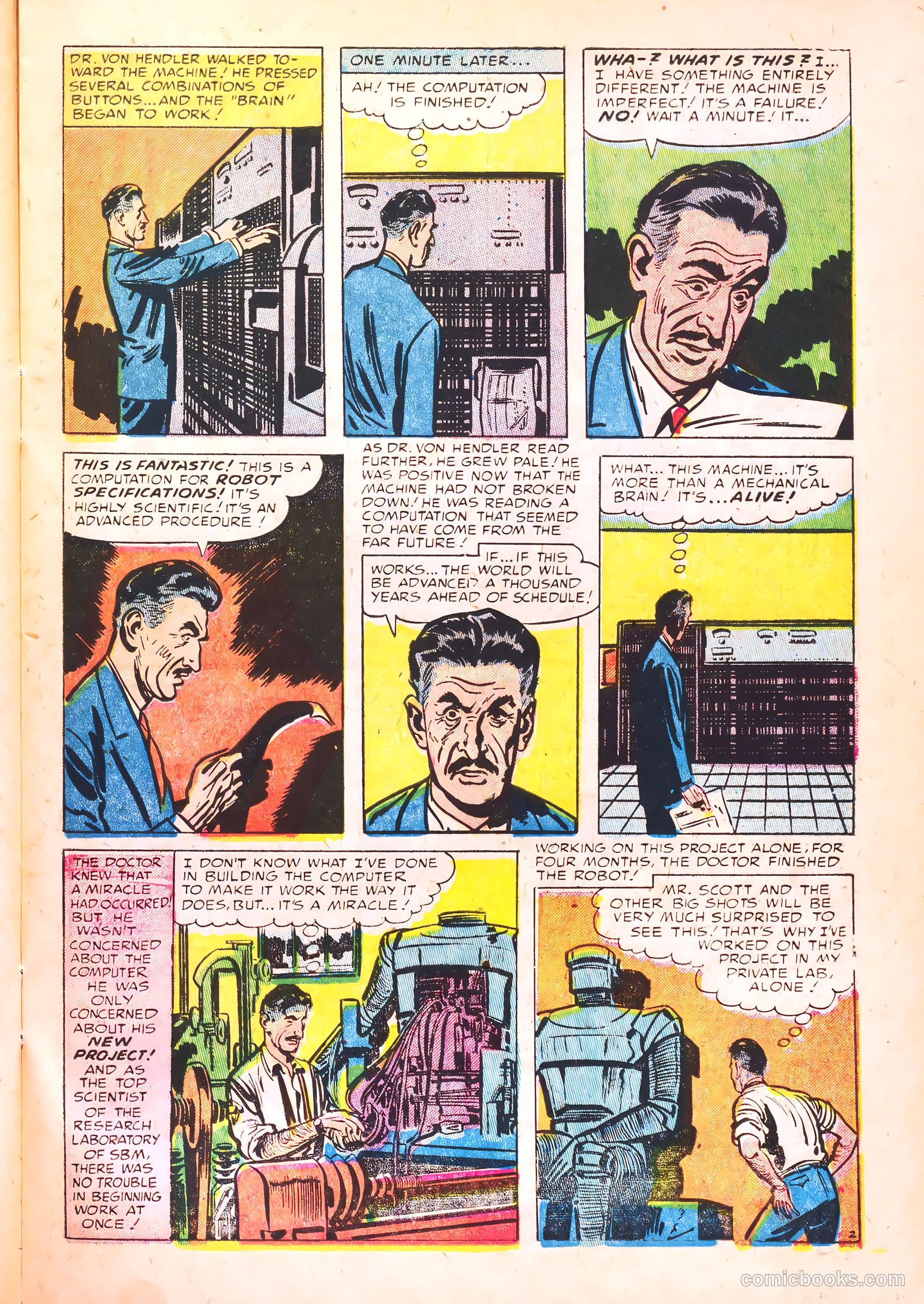 Frankenstein #30 (1945) — page 15 of 36