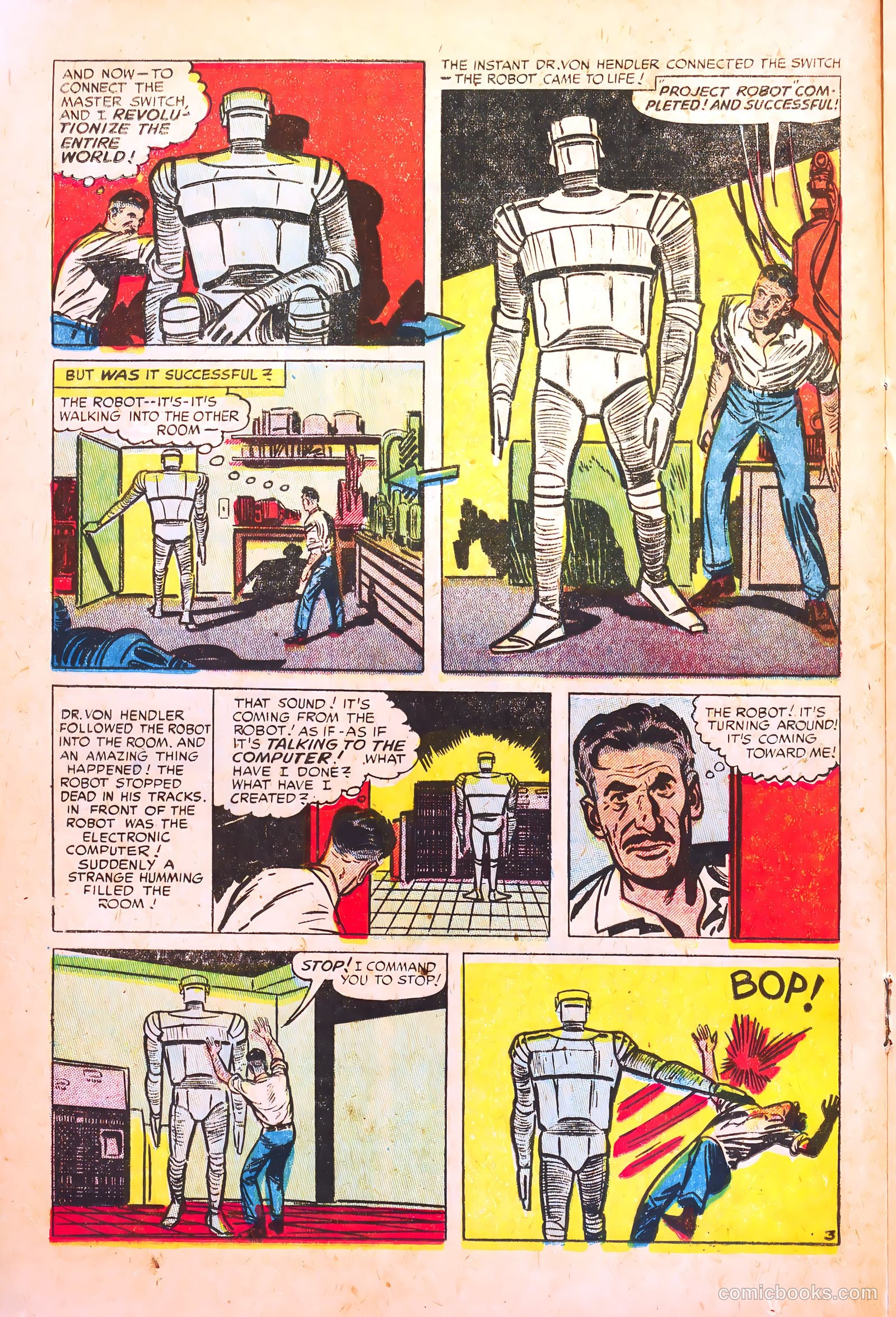 Frankenstein #30 (1945) — page 16 of 36