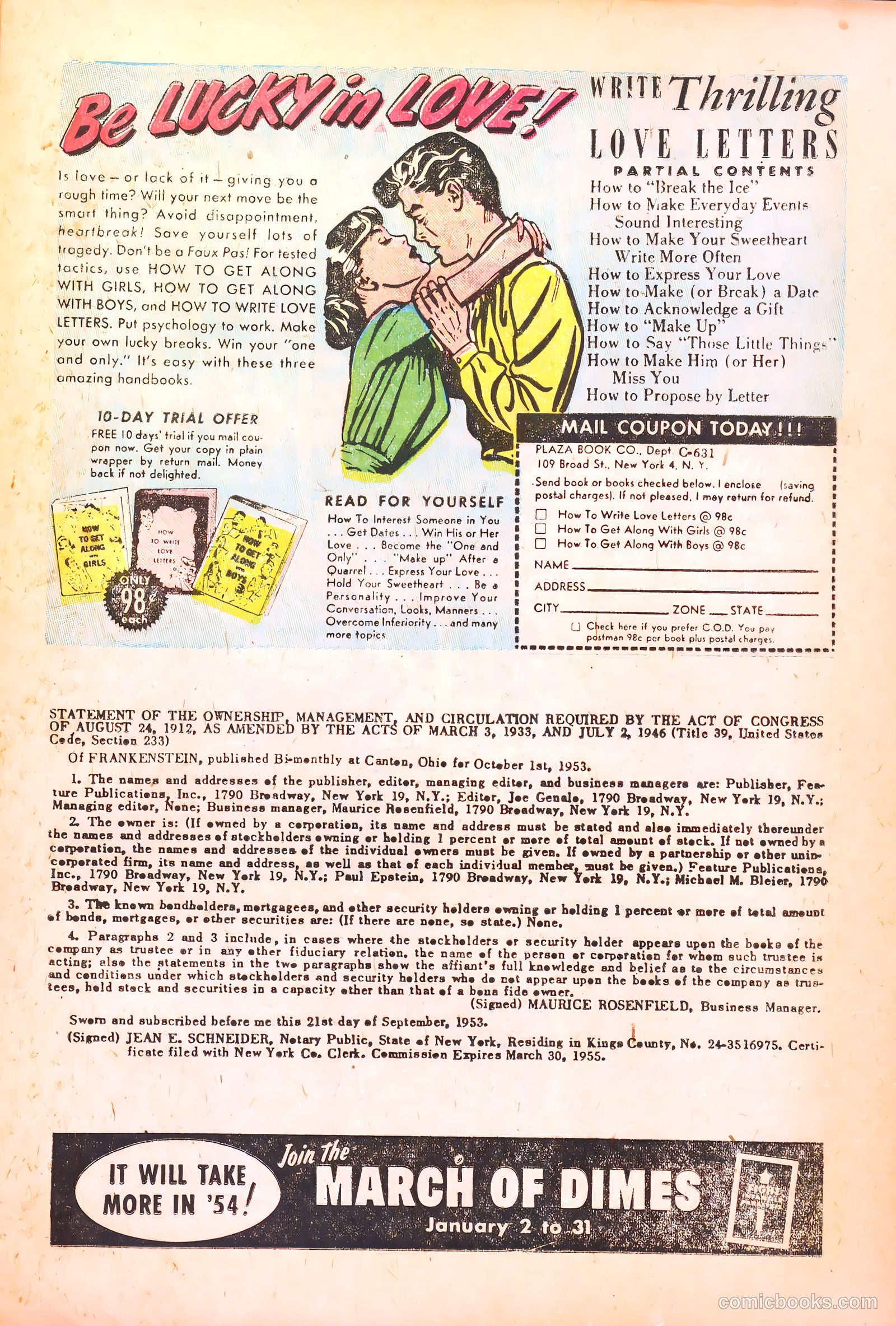 Frankenstein #30 (1945) — page 21 of 36