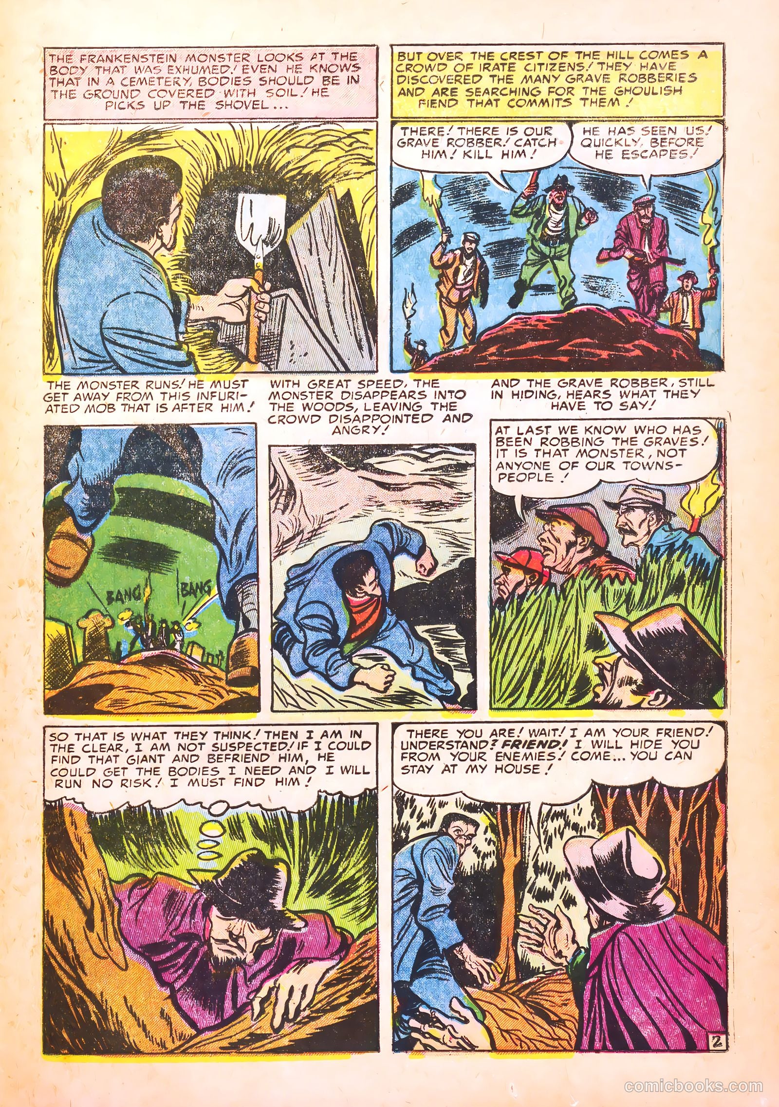 Frankenstein #30 (1945) — page 25 of 36