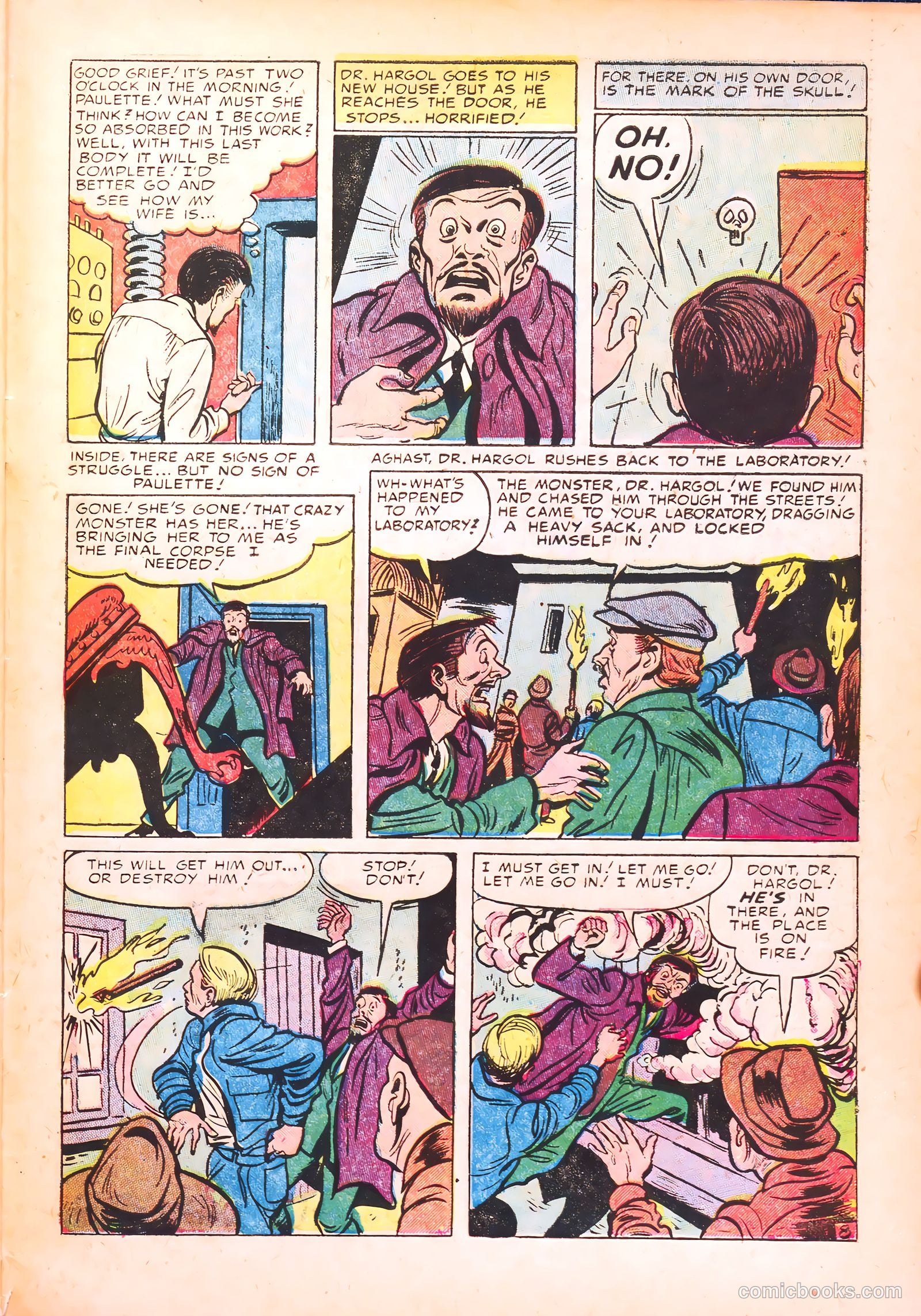 Frankenstein #30 (1945) — page 31 of 36