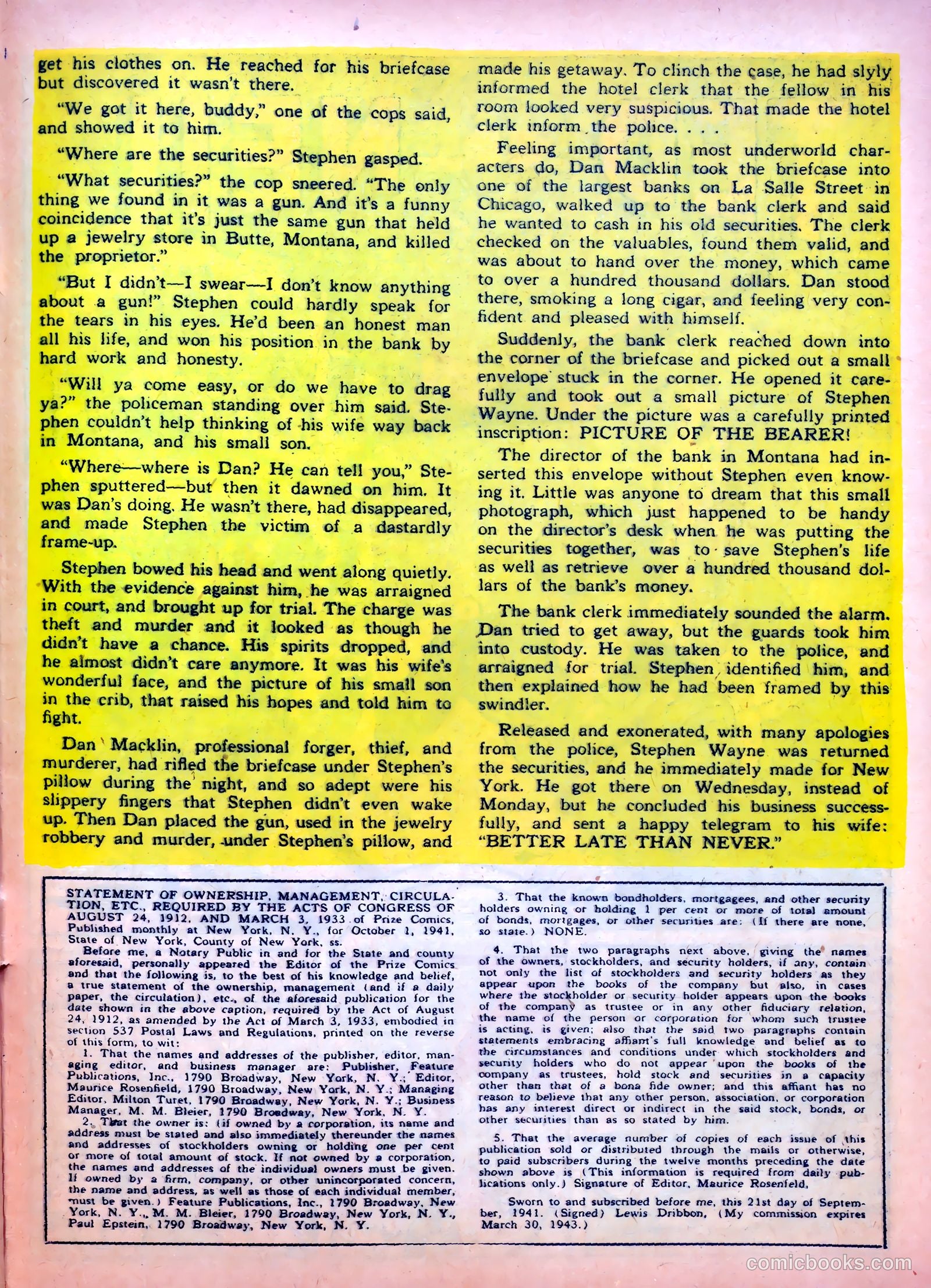 Prize Comics #18 (1940) — page 53 of 68