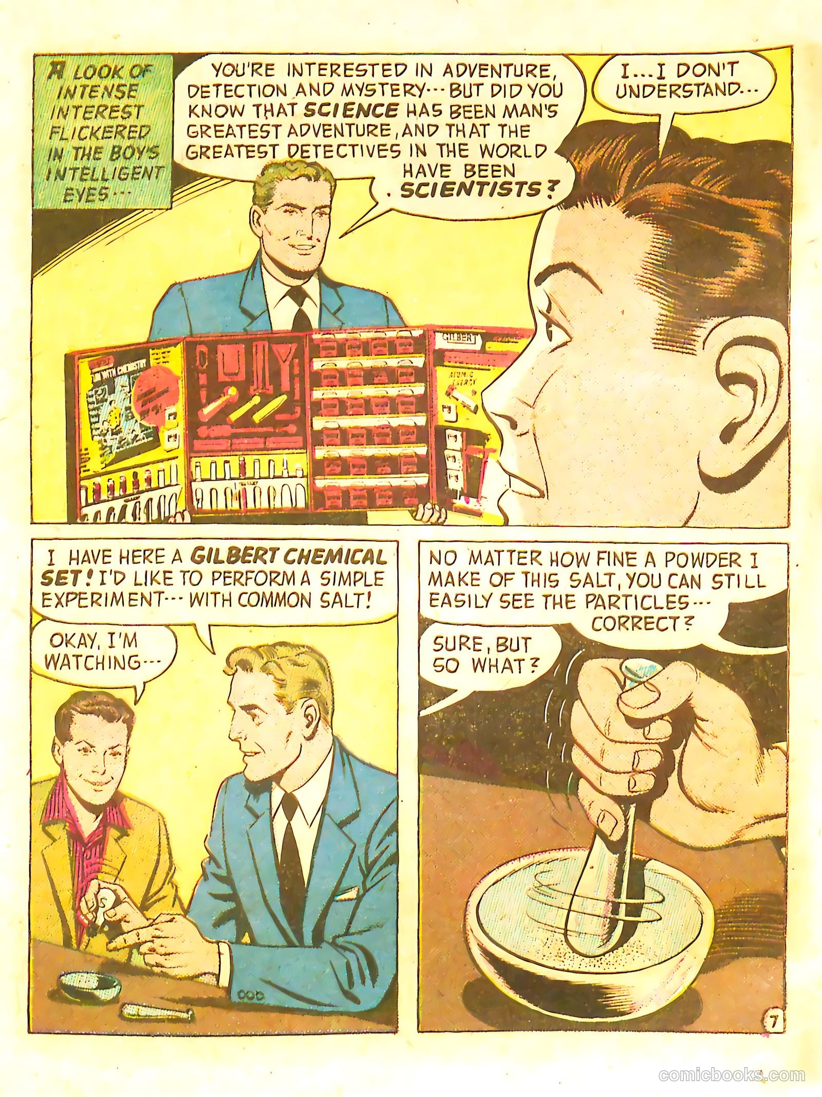 Adventures in Science #nn (1958) — page 10 of 35