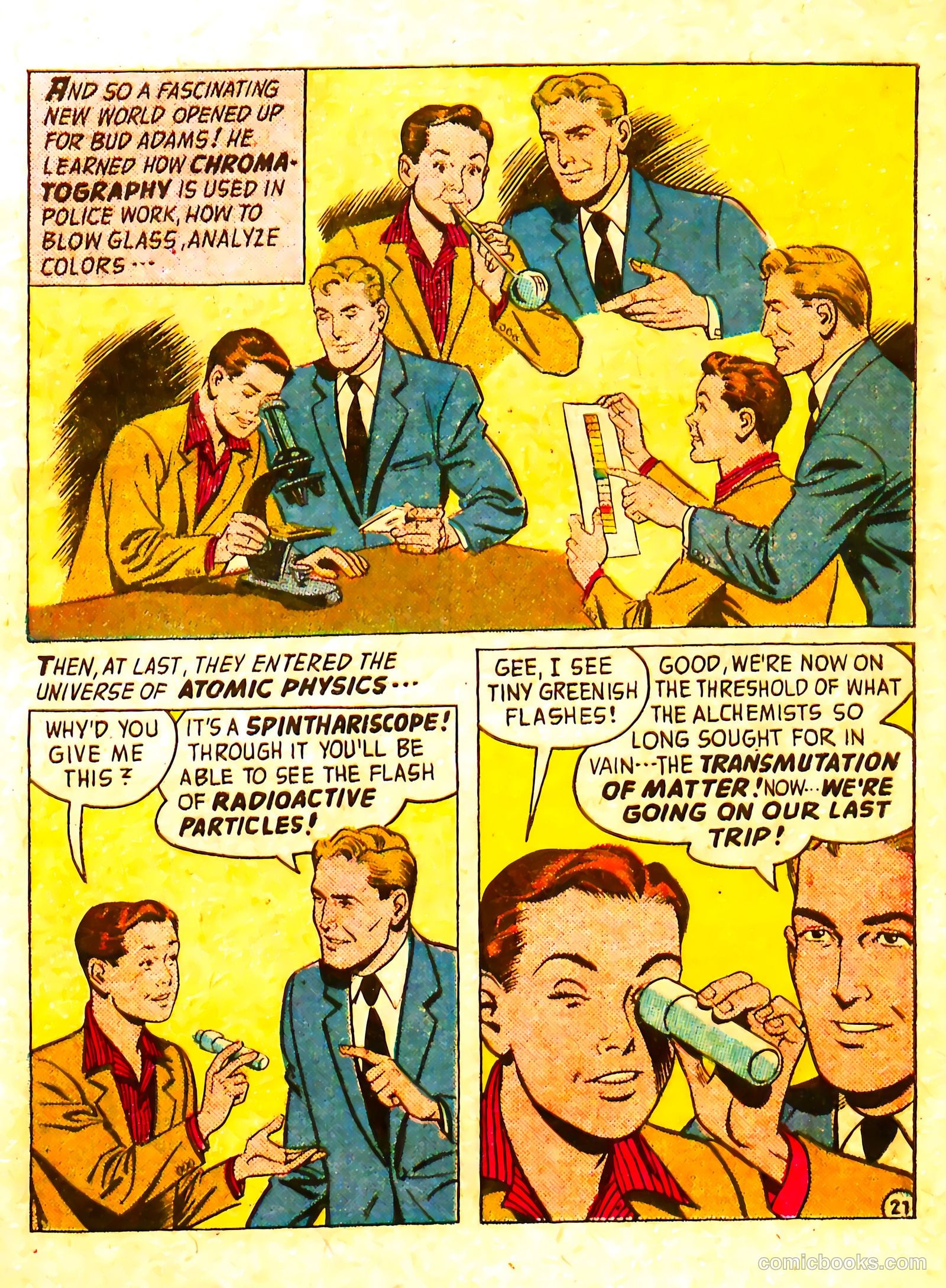 Adventures in Science #nn (1958) — page 28 of 35