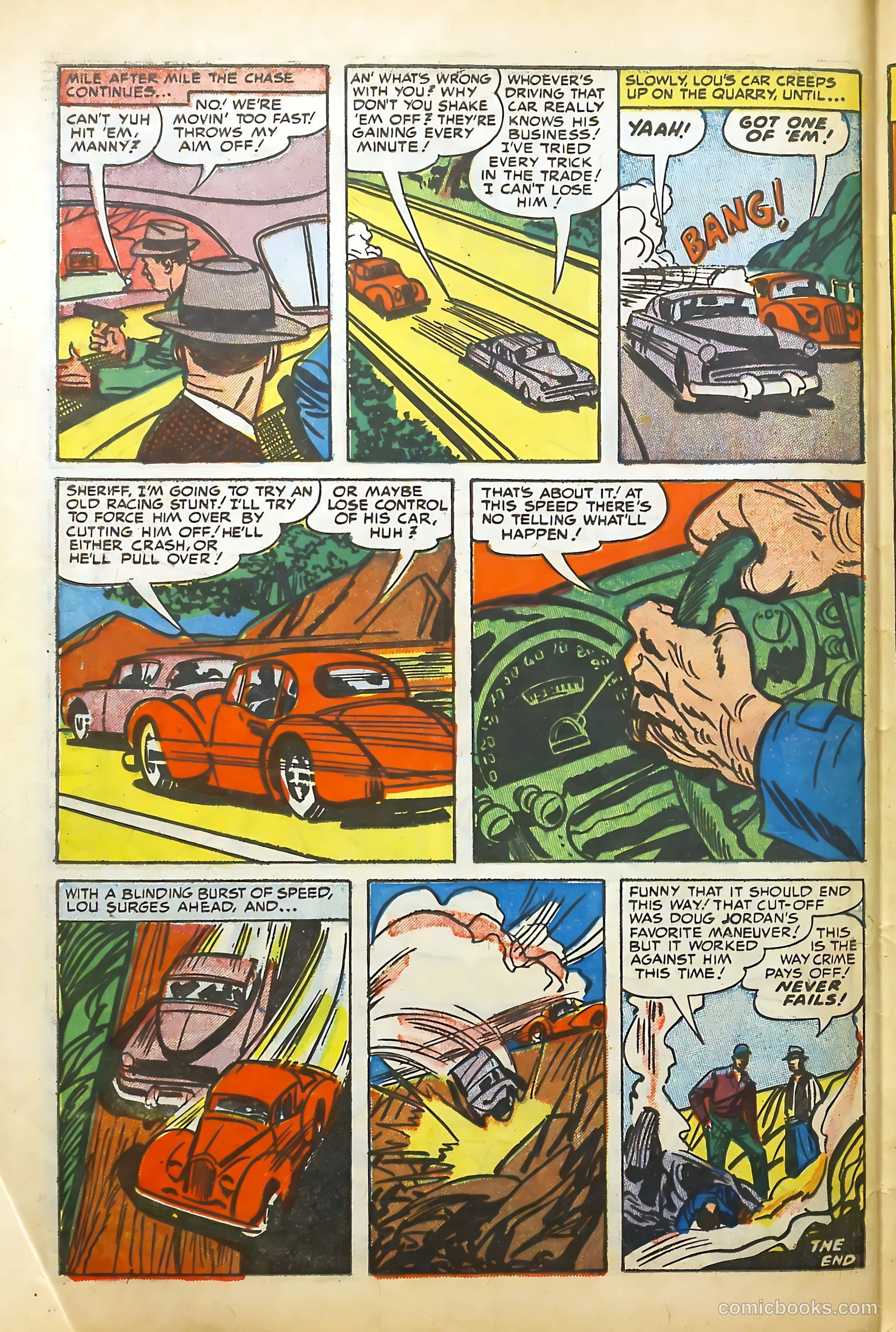 Headline Comics #68 (1949) — page 32 of 36