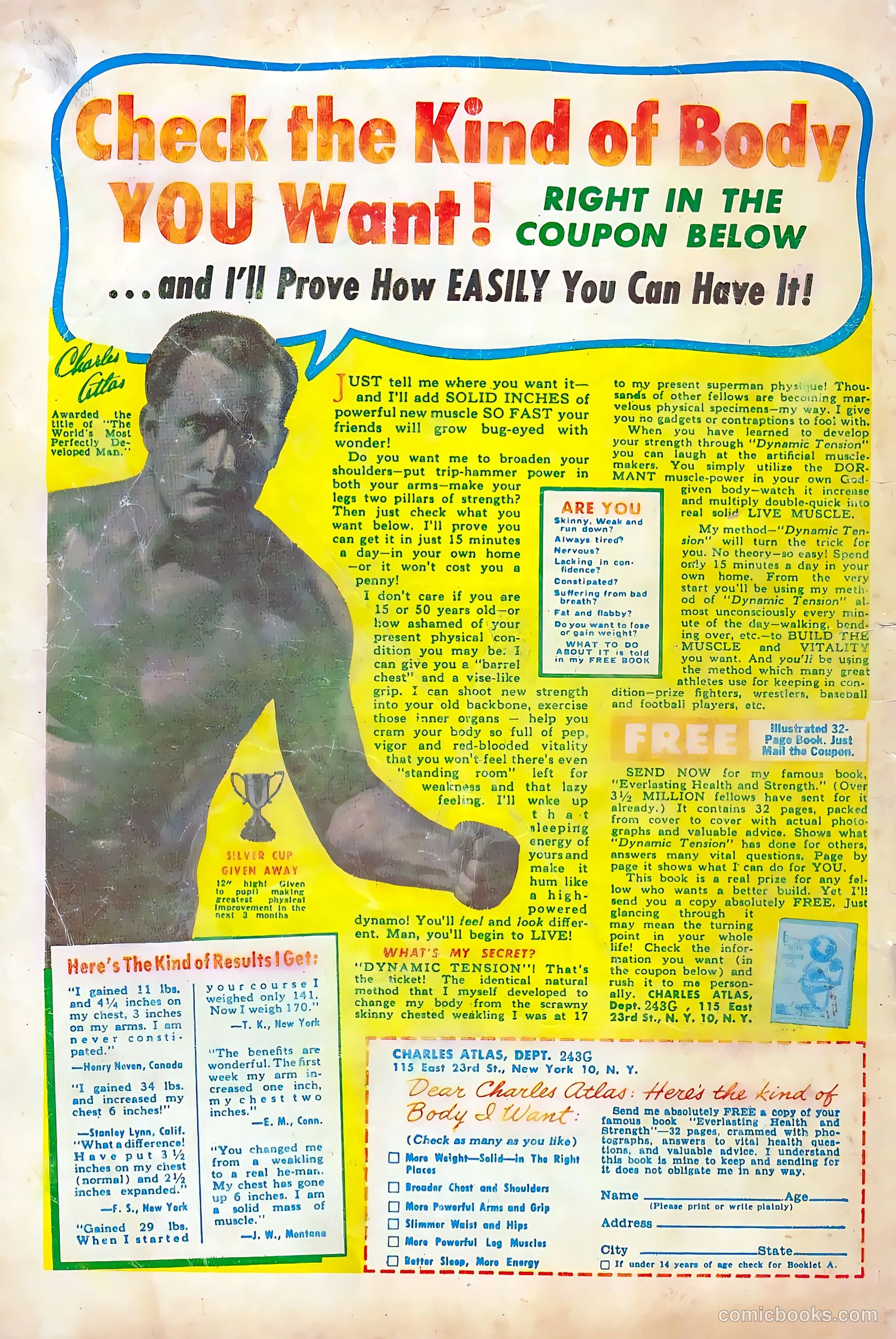 Headline Comics #66 (1949) — page 36 of 36