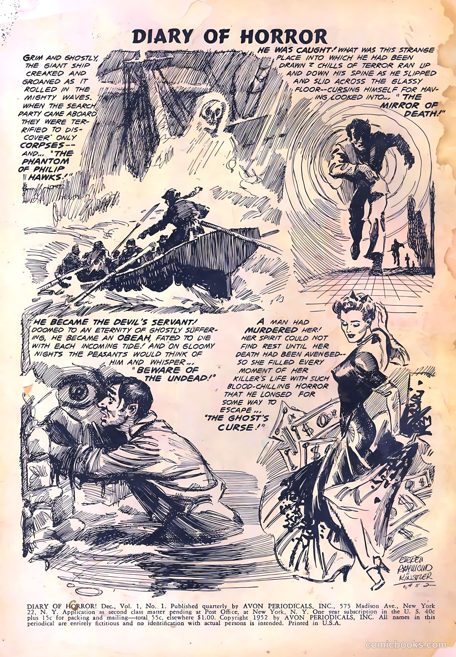 Diary of Horror #nn (1952) — page 2 of 36
