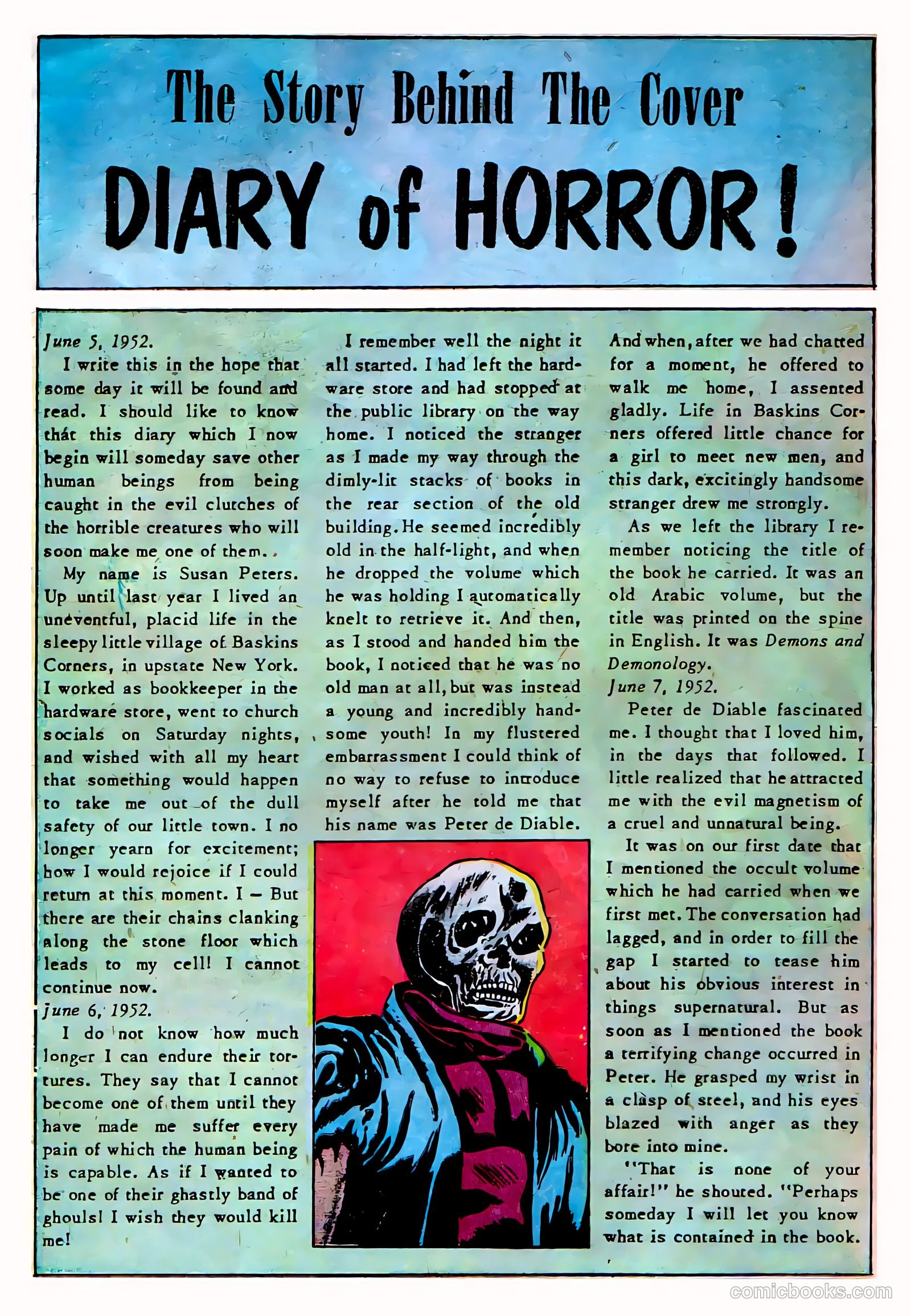 Diary of Horror #nn (1952) — page 18 of 36