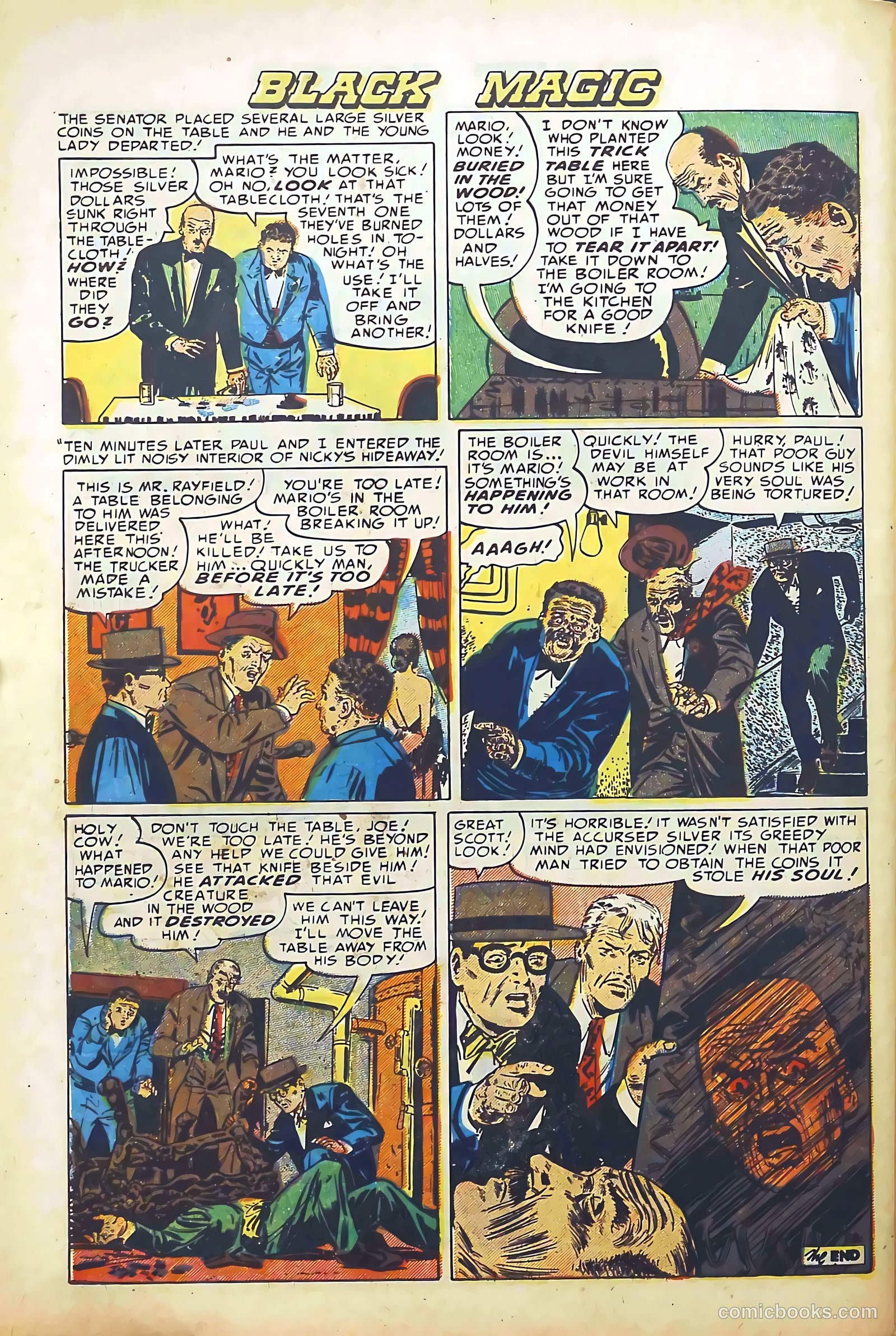 Black Magic #22 (1953) — page 40 of 44